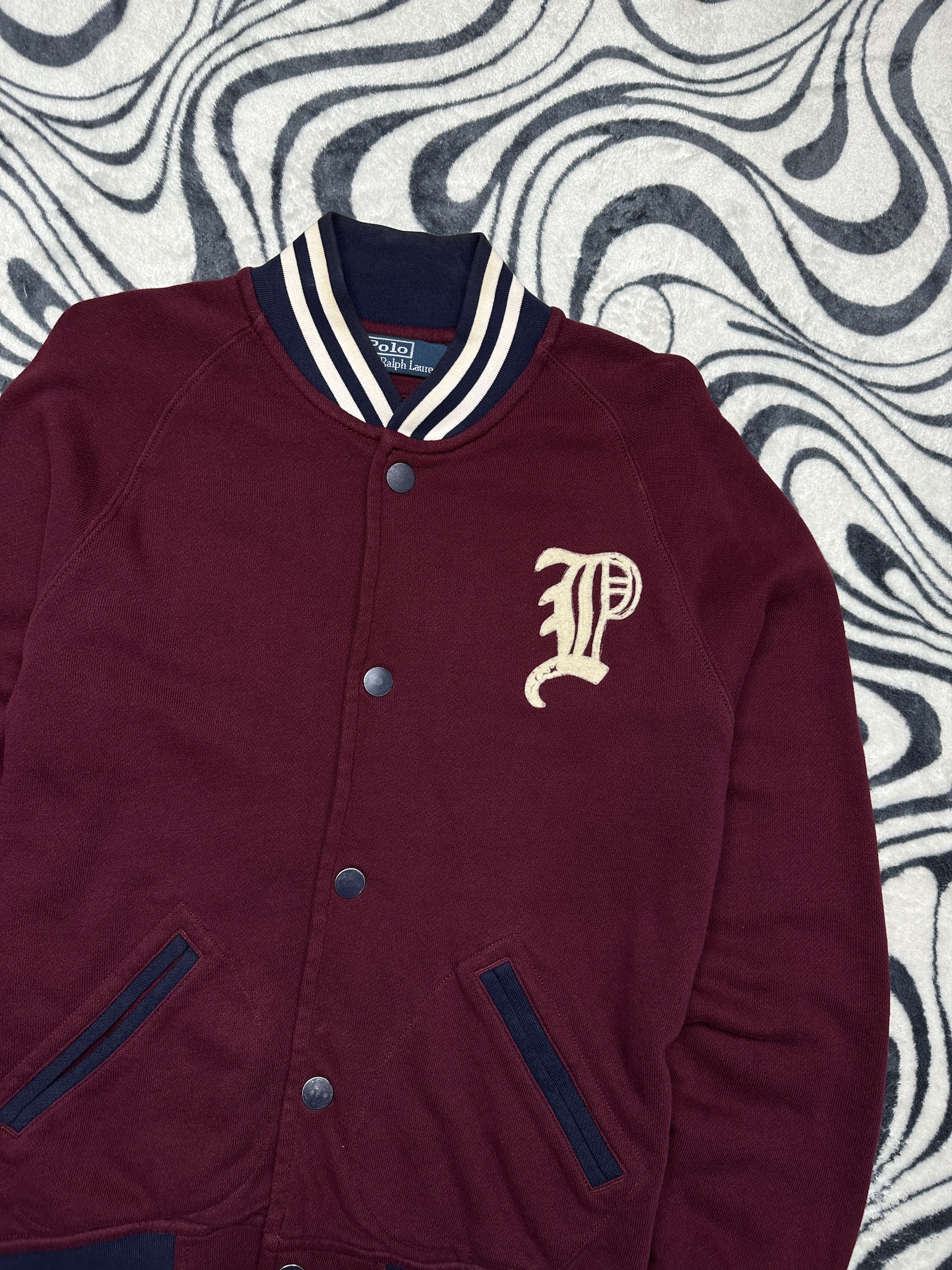 Polo Ralph Lauren Polo Ralph Lauren Vintage Mens Cotton Bomber Jacket Size US S / EU 44-46 / 1 - 2 Thumbnail
