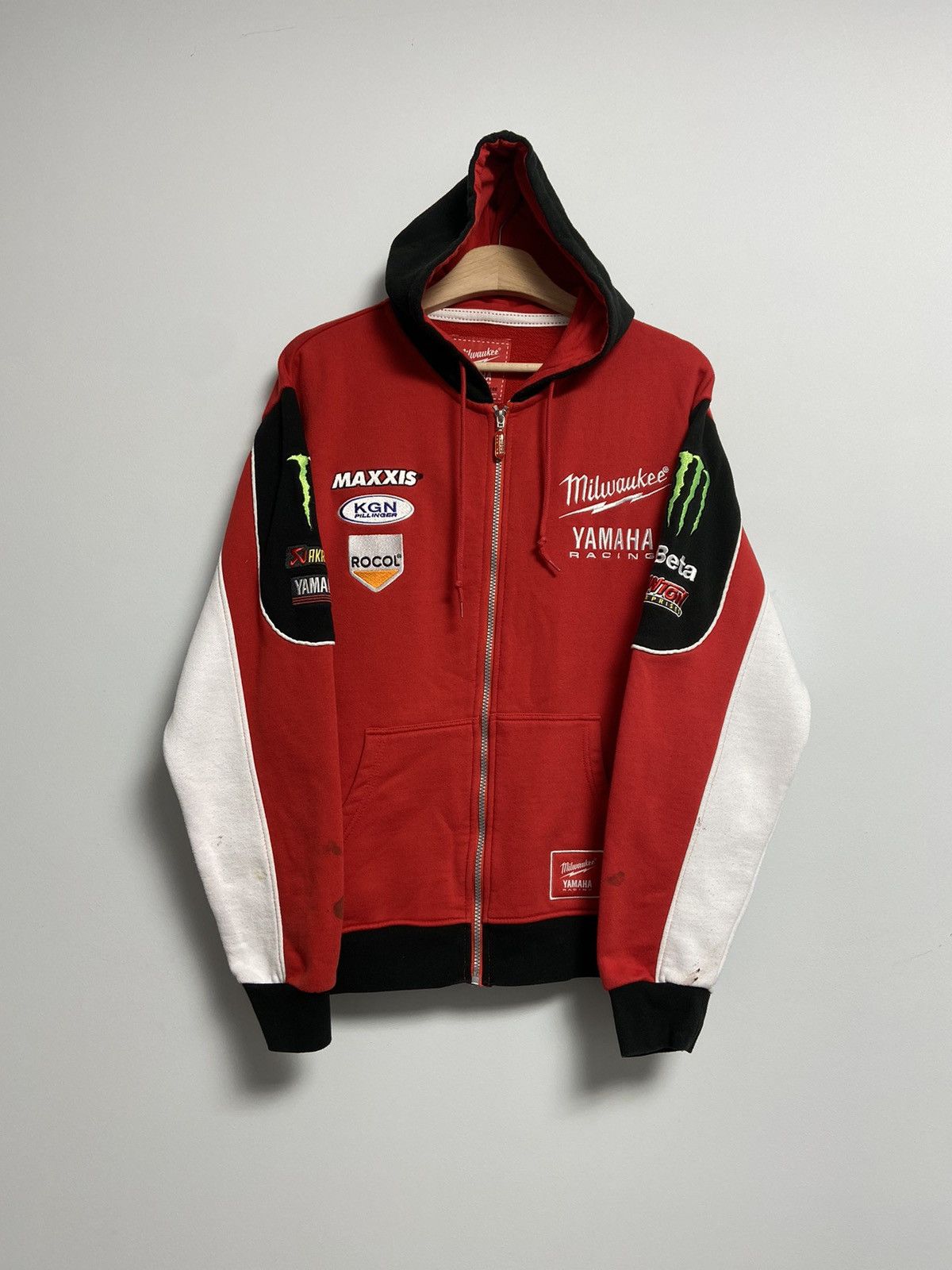 Yamaha Yamaha Vintage Zip Hoodie Monster y2k energy Size US S / EU 44-46 / 1 - 1 Thumbnail