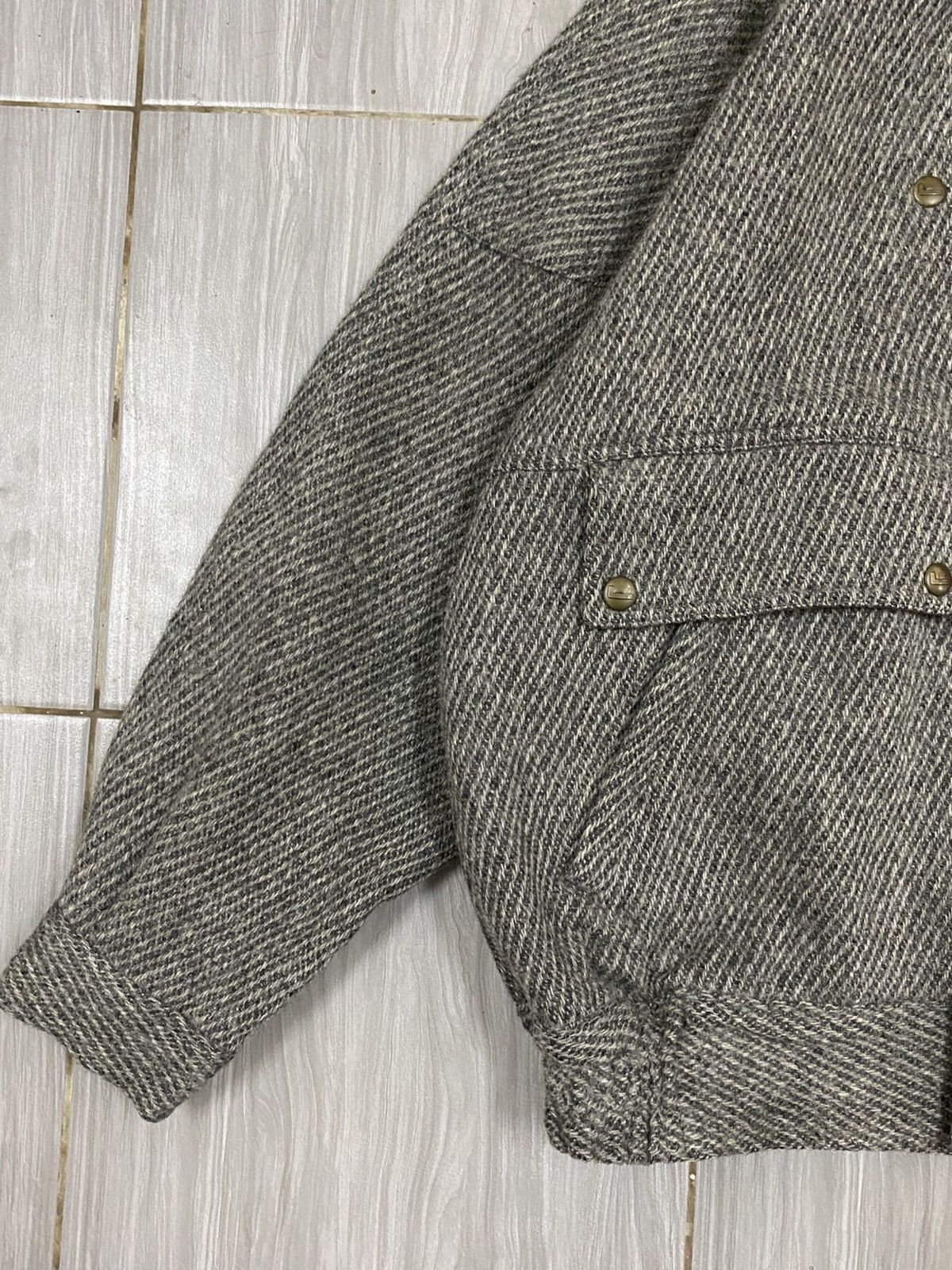 Lancel Vintage Lancel Wool Jacket Issey Miyake Style Size US L / EU 52-54 / 3 - 5 Thumbnail