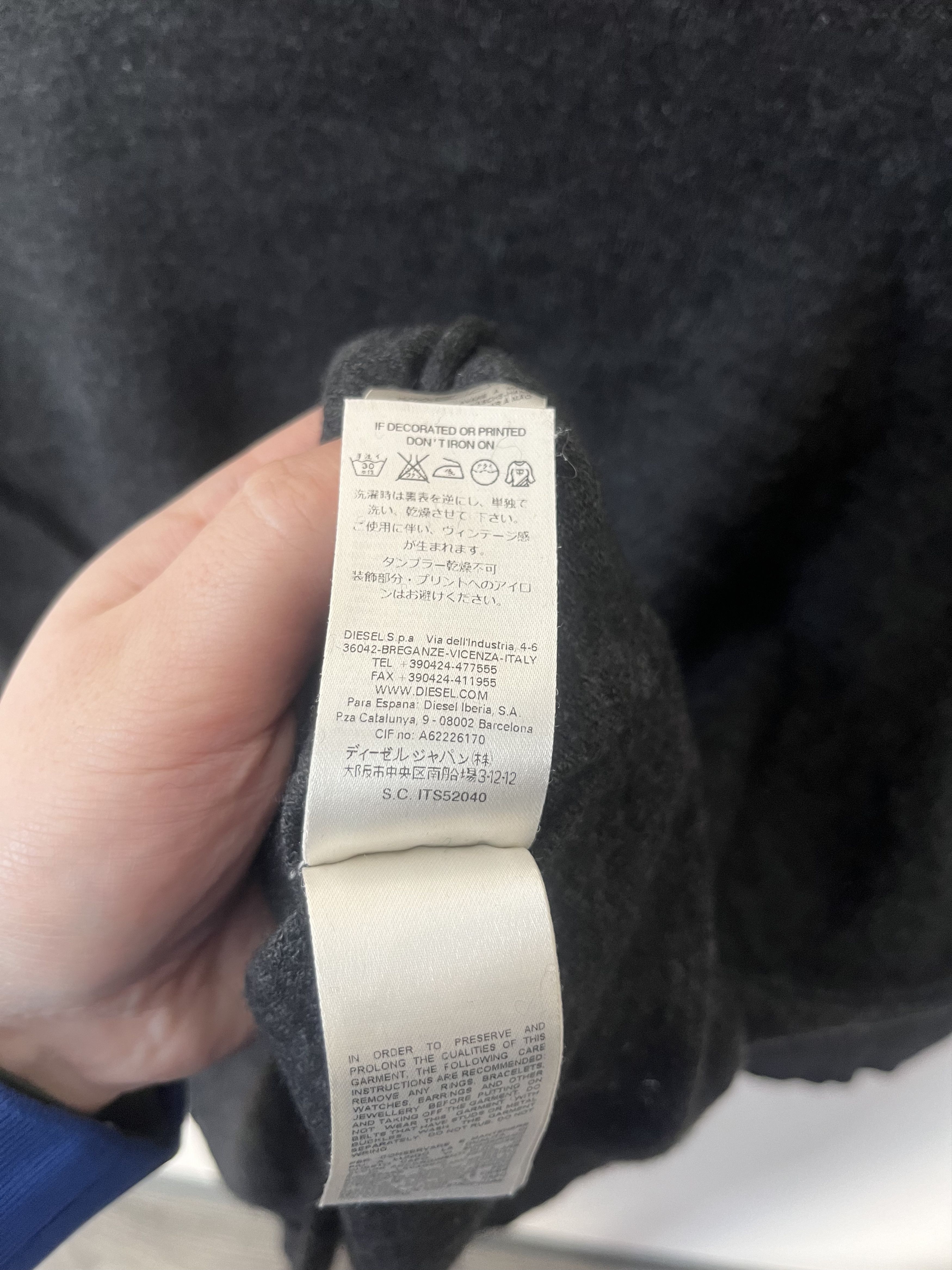 Diesel Diesel Gray Alpaca Wool Sweater Pullover Jumper Lightweight Size US M / EU 48-50 / 2 - 6 Thumbnail
