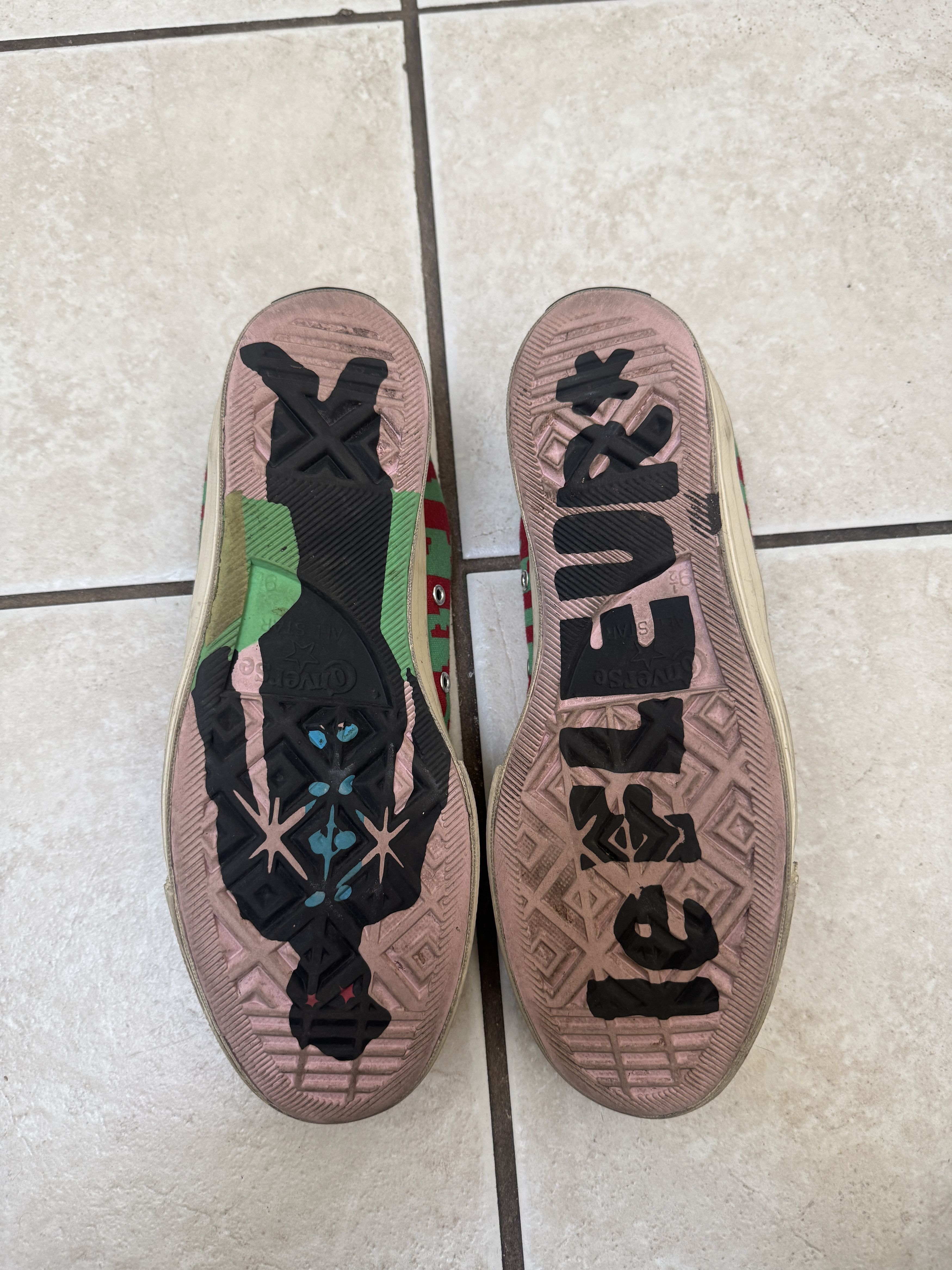 Converse × Golf le Fleur LEOPARD PRINT GREEN CHUCK 70 LOW GOLF LE FLEUR X CONVERSE Size US 10 / EU 43 - 3 Thumbnail
