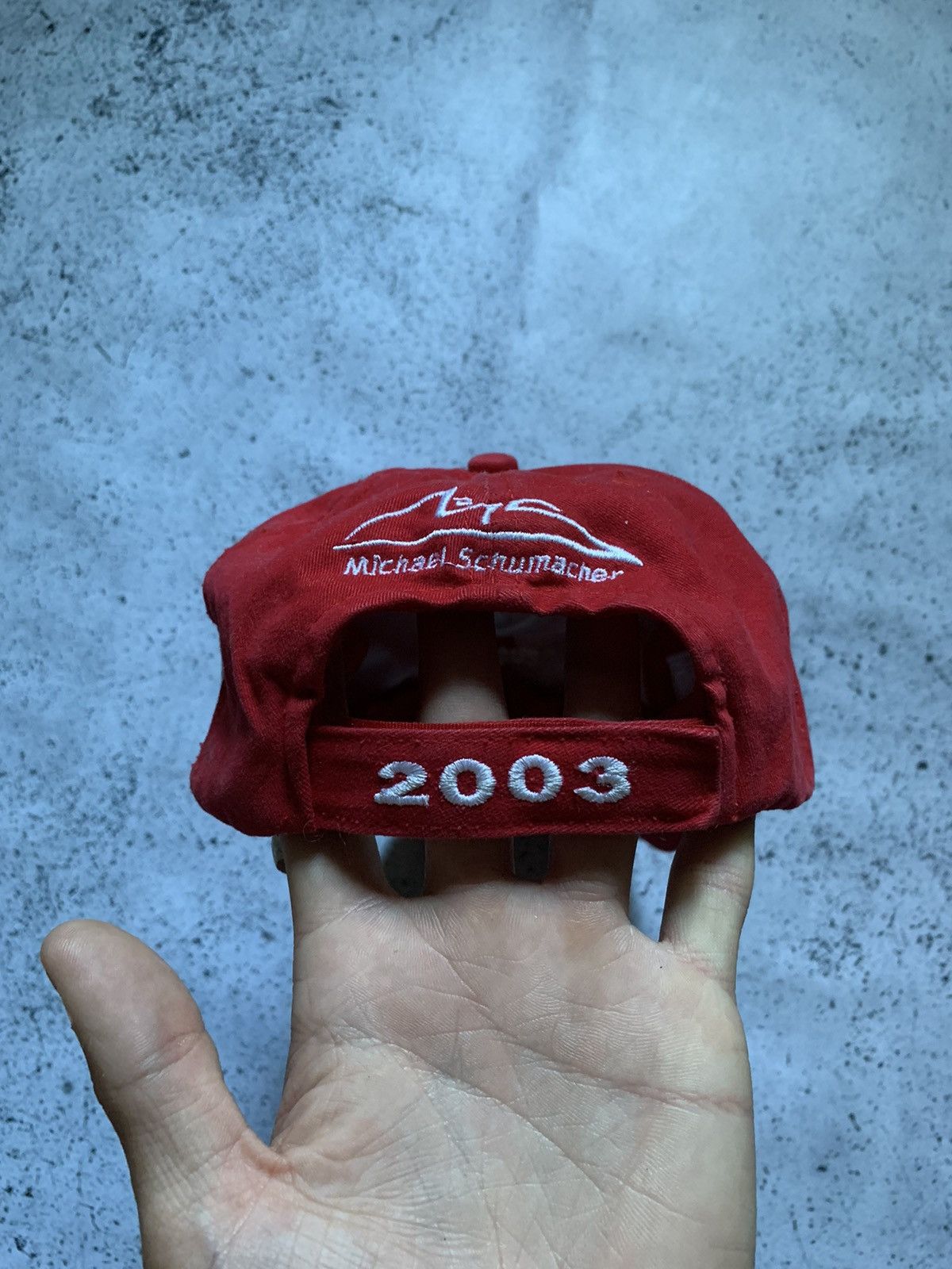 Ferrari × Formula 1 Vintage 2003 Ferrari Racing Cap Formula Uno F1 Hats Y2K USA Size ONE SIZE - 4 Thumbnail