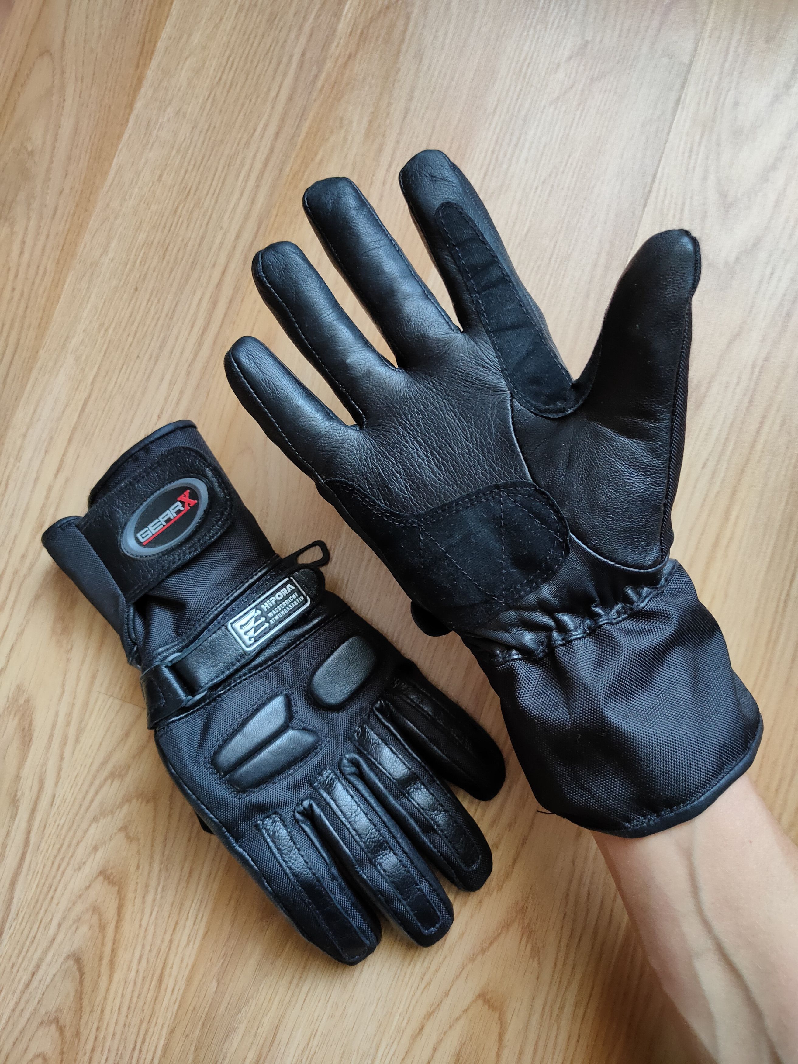 Indian Motorcycle Motorcycle gloves Gear X Hipora leather motorcycle gloves L Size ONE SIZE - 7 Thumbnail