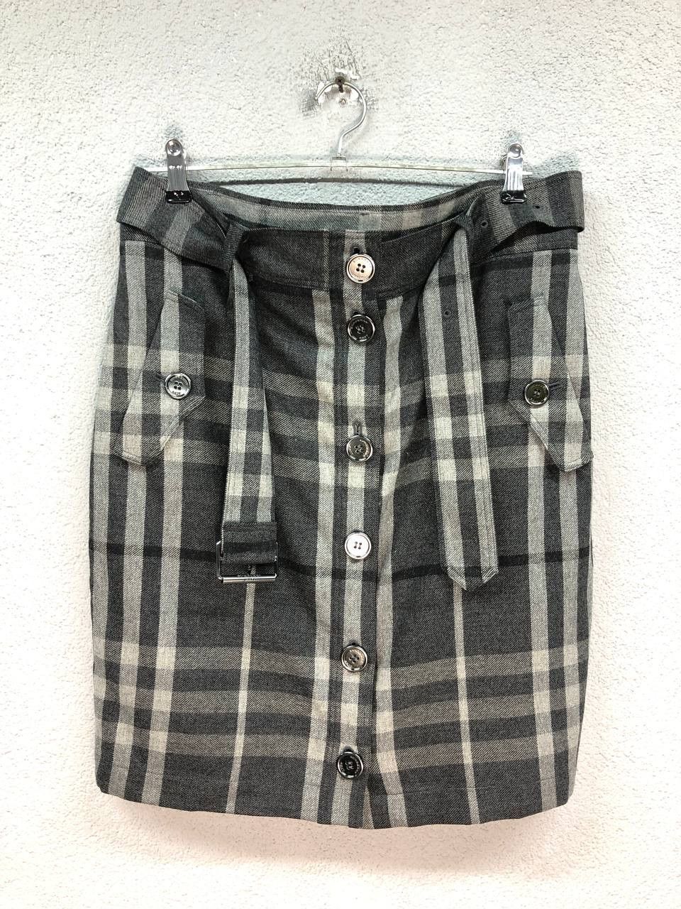 Burberry Burberry nova check womens wool skirt size USA 10 / Large Size 32" / US 10 / IT 46 - 1 Thumbnail