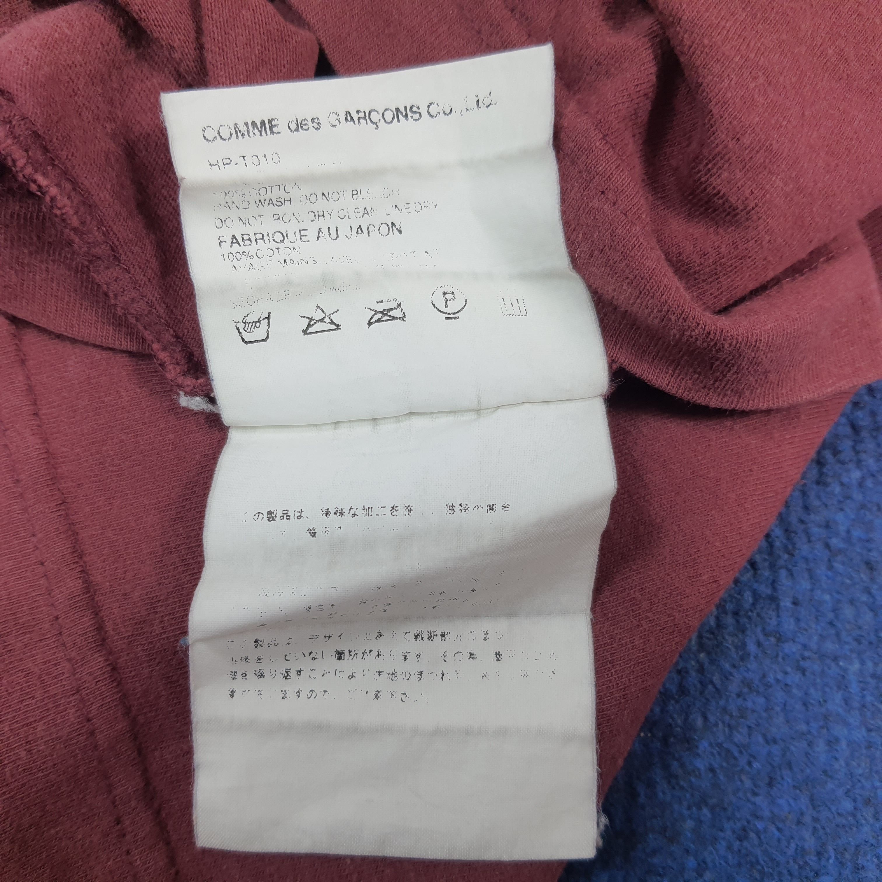 Comme des Garcons Homme Vintage Comme des Garçons Homme CDGH Logo T-Shirt C299N46 Size US M / EU 48-50 / 2 - 7 Thumbnail