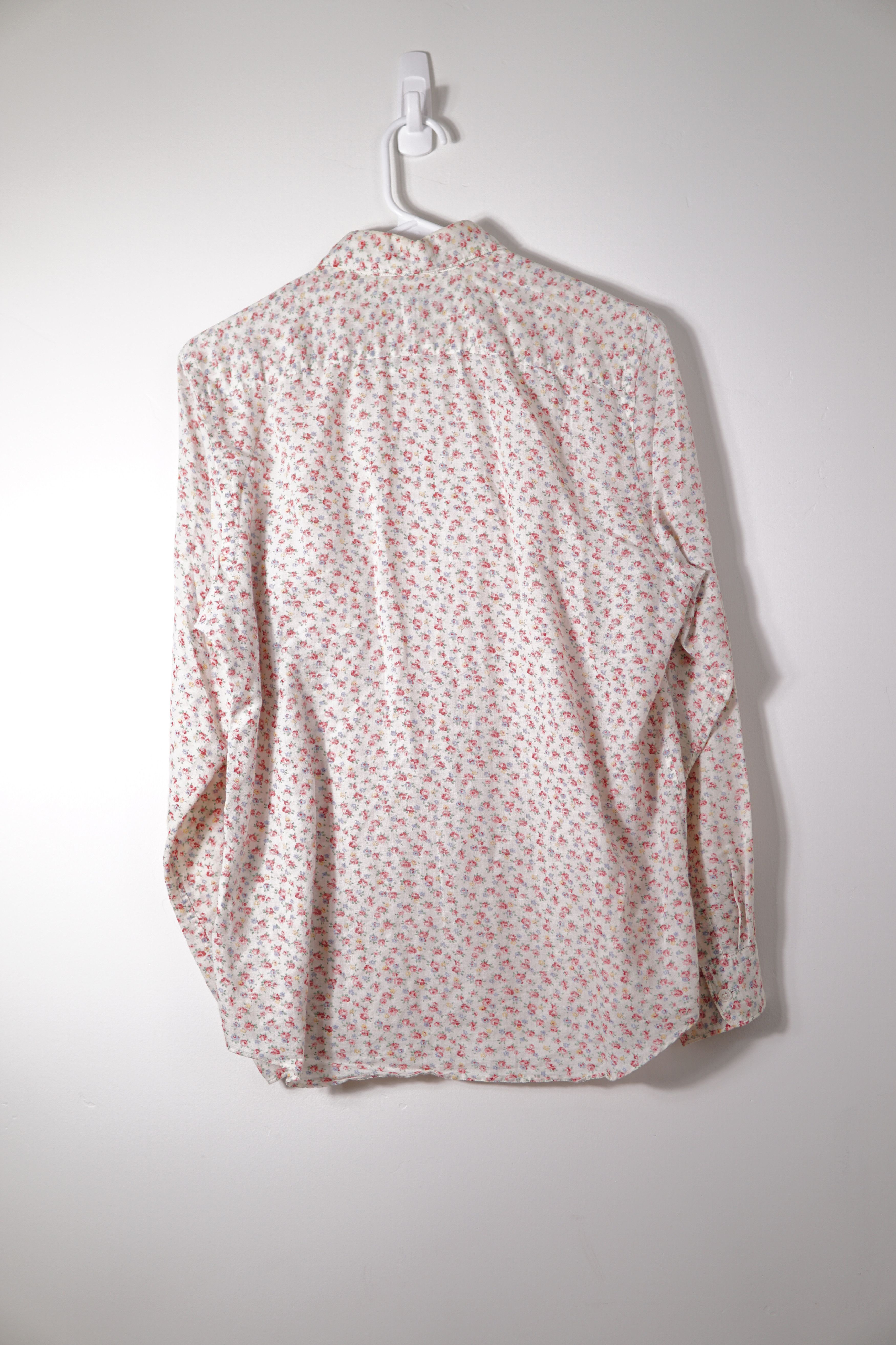 Comme des Garcons SS07 Floral Button Up Shirt Size US S / EU 44-46 / 1 - 3 Thumbnail