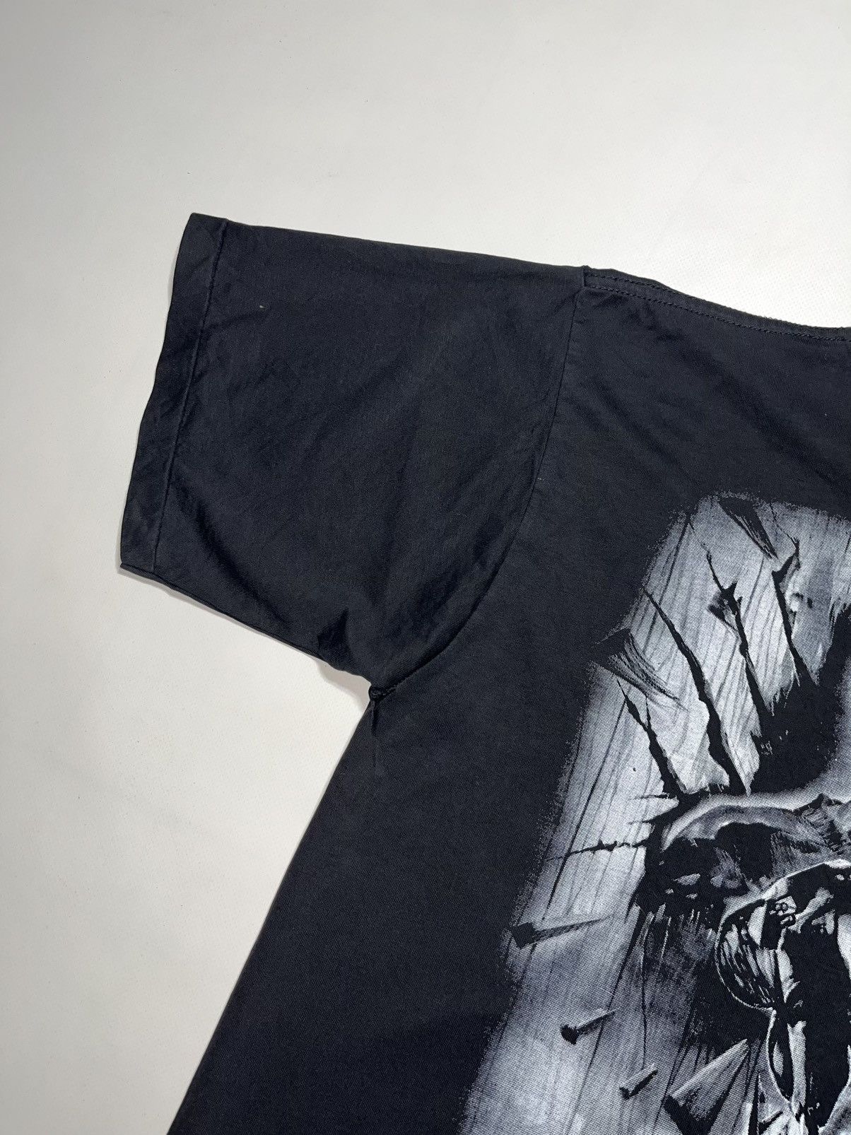 Vintage Vintage A Nightmare on elm street cropped ss t-shirt bootleg Size US XL / EU 56 / 4 - 11 Thumbnail