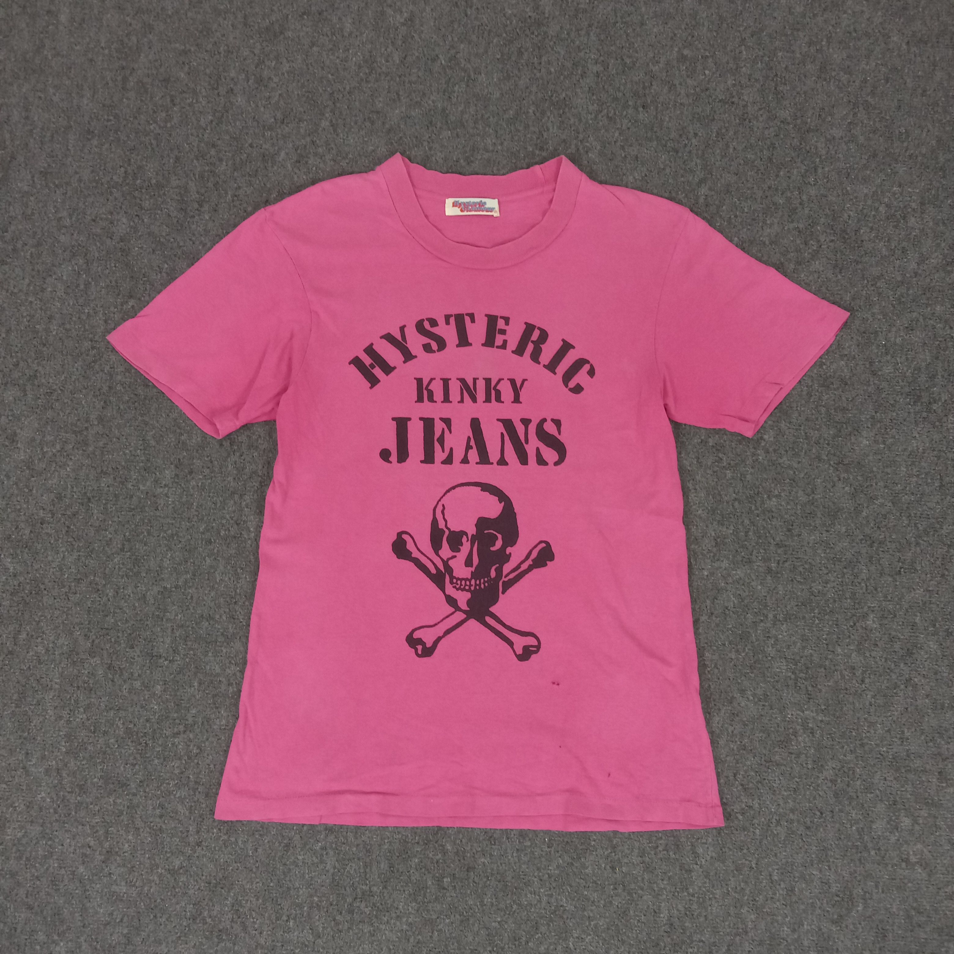 Hysteric Glamour × Japanese Brand × Vintage Hysteric Glamour Japanese Brand Kinky Jeans Tshirt Size S / US 4 / IT 40 - 1 Thumbnail