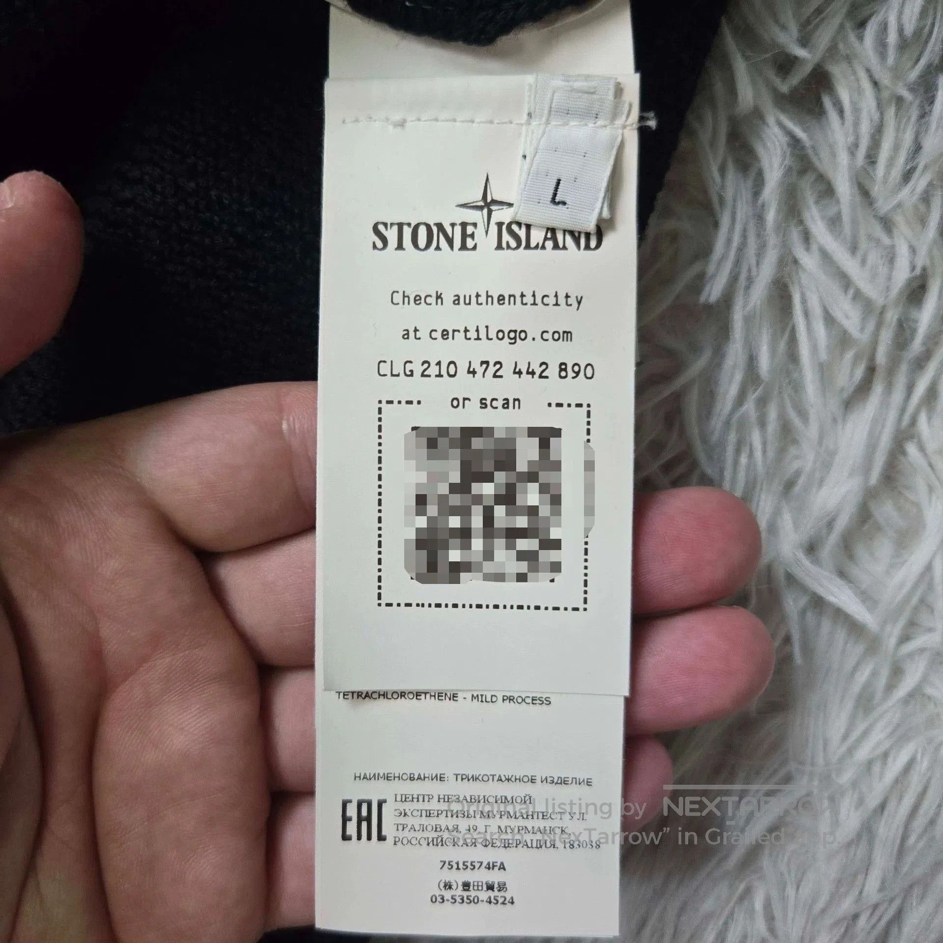 Stone Island stone island black wool zip hoodie sweatshirt. Size US L / EU 52-54 / 3 - 5 Thumbnail
