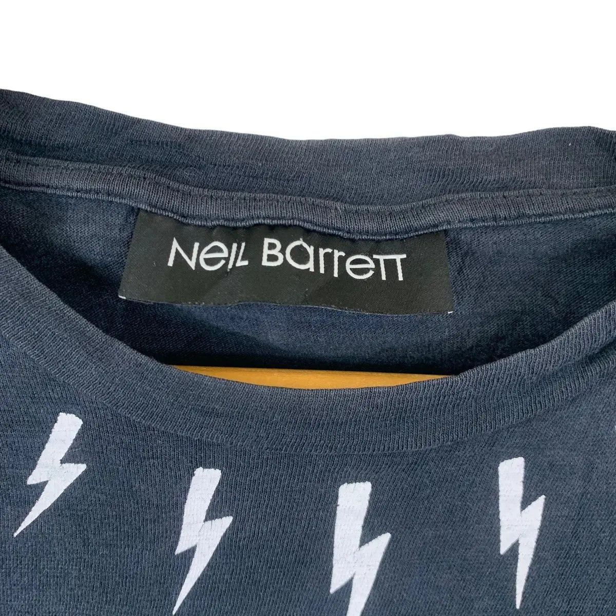 Neil Barrett NEIL BARRETT Thunderbolt Fragment Design Thunder Tee Shirt Size US S / EU 44-46 / 1 - 4 Thumbnail