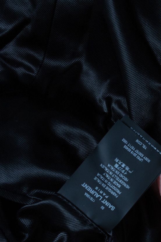 Saint Laurent Paris Saint Laurent, Wool coat with lurex 2018 Size US L / EU 52-54 / 3 - 7 Thumbnail