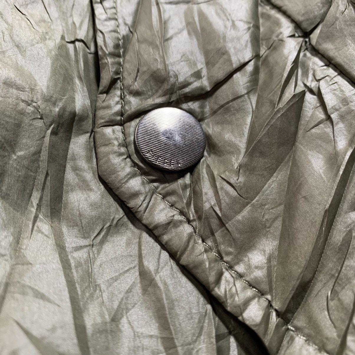 Diesel Reversible Diesel Bomber Jacket Black Green Army Reflective Size US L / EU 52-54 / 3 - 15 Thumbnail