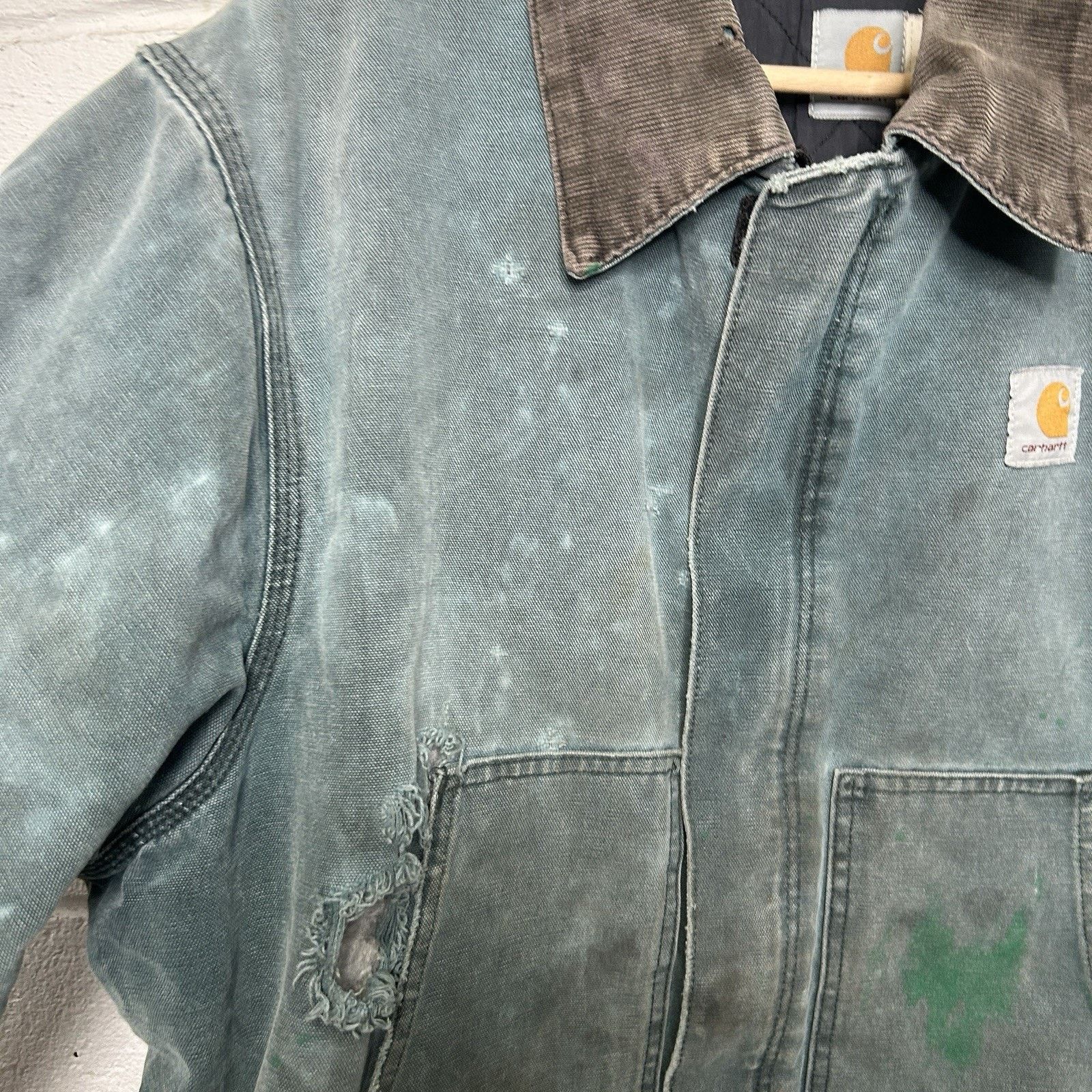 Carhartt Vintage Carhartt Quilted Artic Jacket “Hunter Green” Size US XL / EU 56 / 4 - 5 Thumbnail