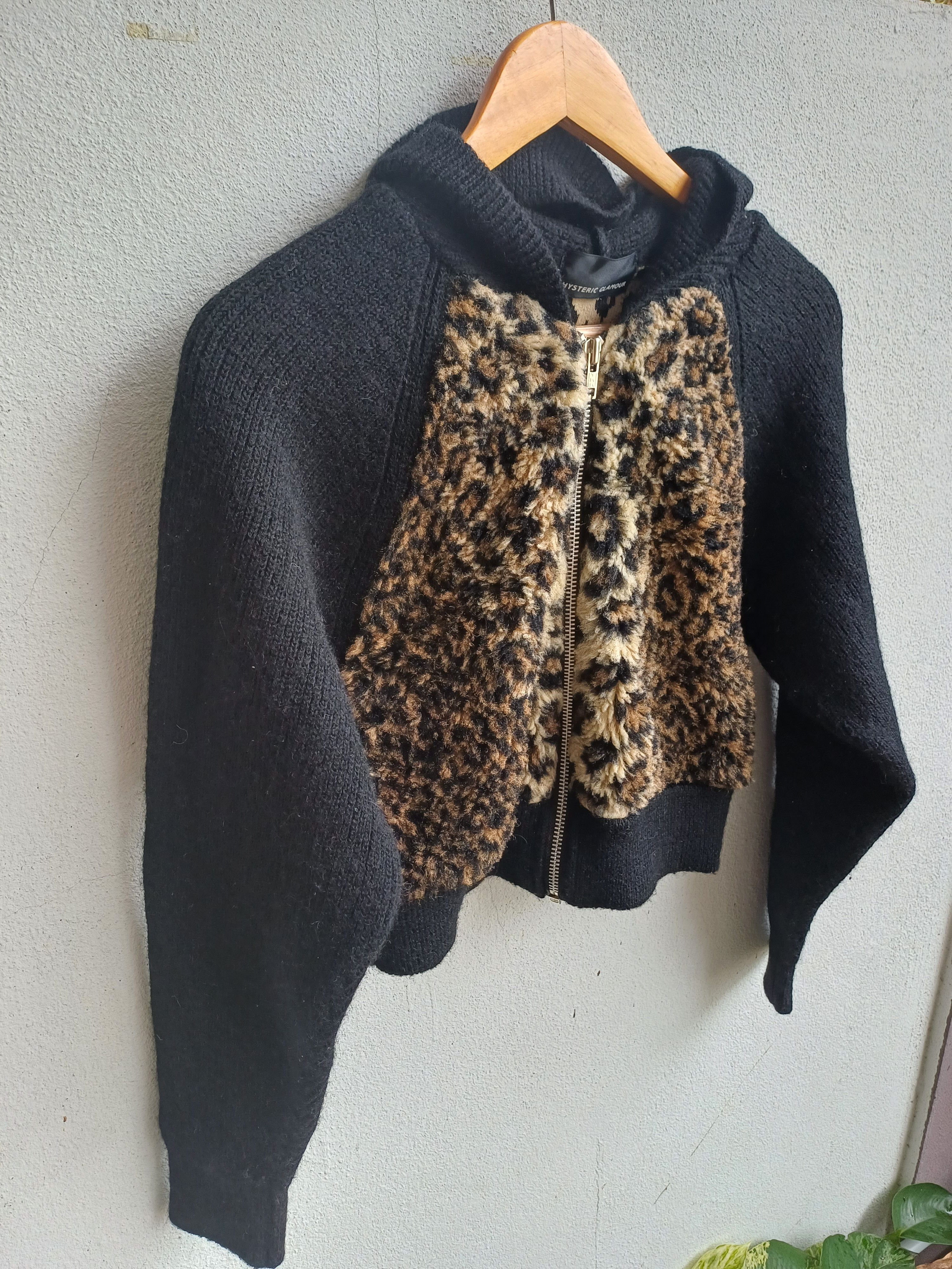 Hysteric Glamour Hysteric Hoodie Knitted Cropped Size XS / US 0-2 / IT 36-38 - 3 Thumbnail