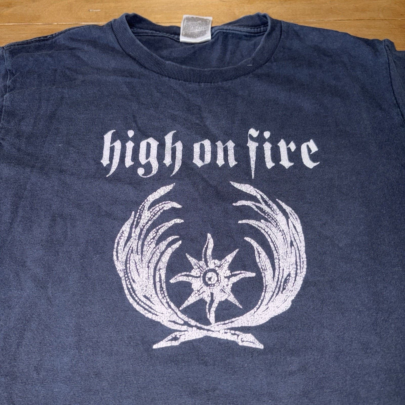 Band Tees × Vintage Vintage HIGH ON FIRE Band Antlers Tour Shirt S Doom Metal Size US S / EU 44-46 / 1 - 3 Thumbnail