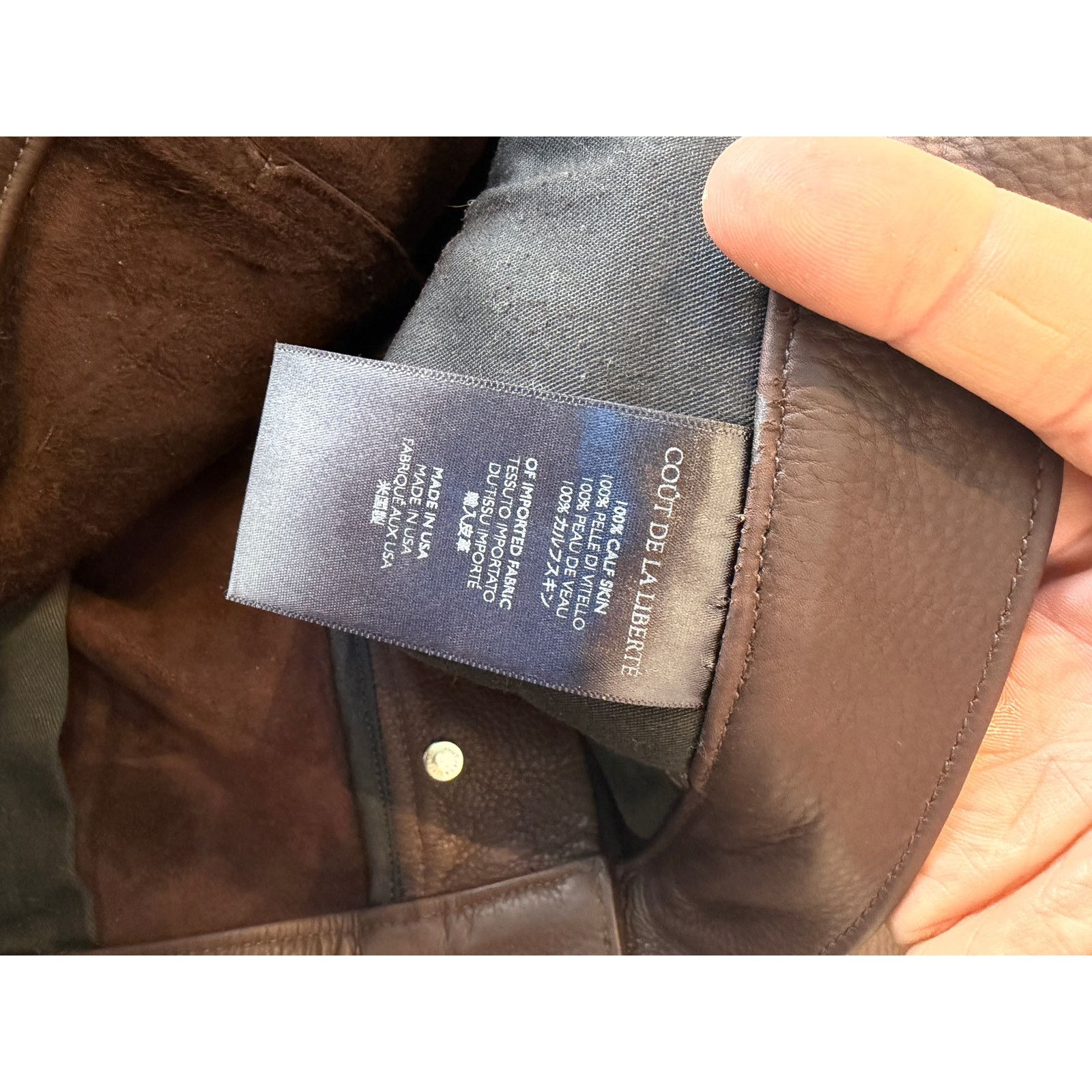 Cout de la Liberte Cout De La Liberte Jimmy/Baby G Leather Flare Pants Size US 36 / EU 52 - 9 Thumbnail