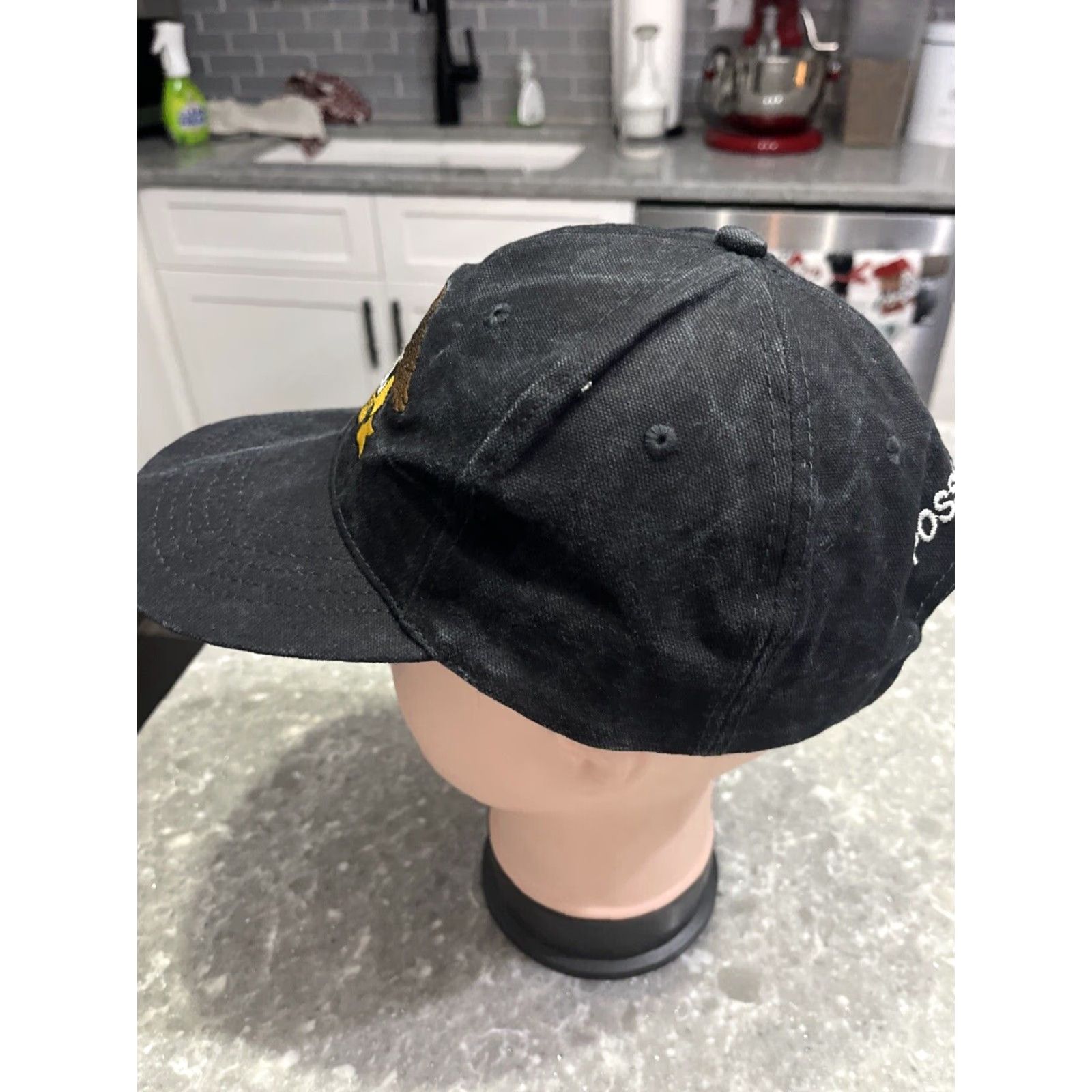 Logo 7 VINTAGE Harley Owner's Club Mens Hat Black Embroidered Logo Adjustable Baseball Cap 1999 Mens Size ONE SIZE - 3 Thumbnail