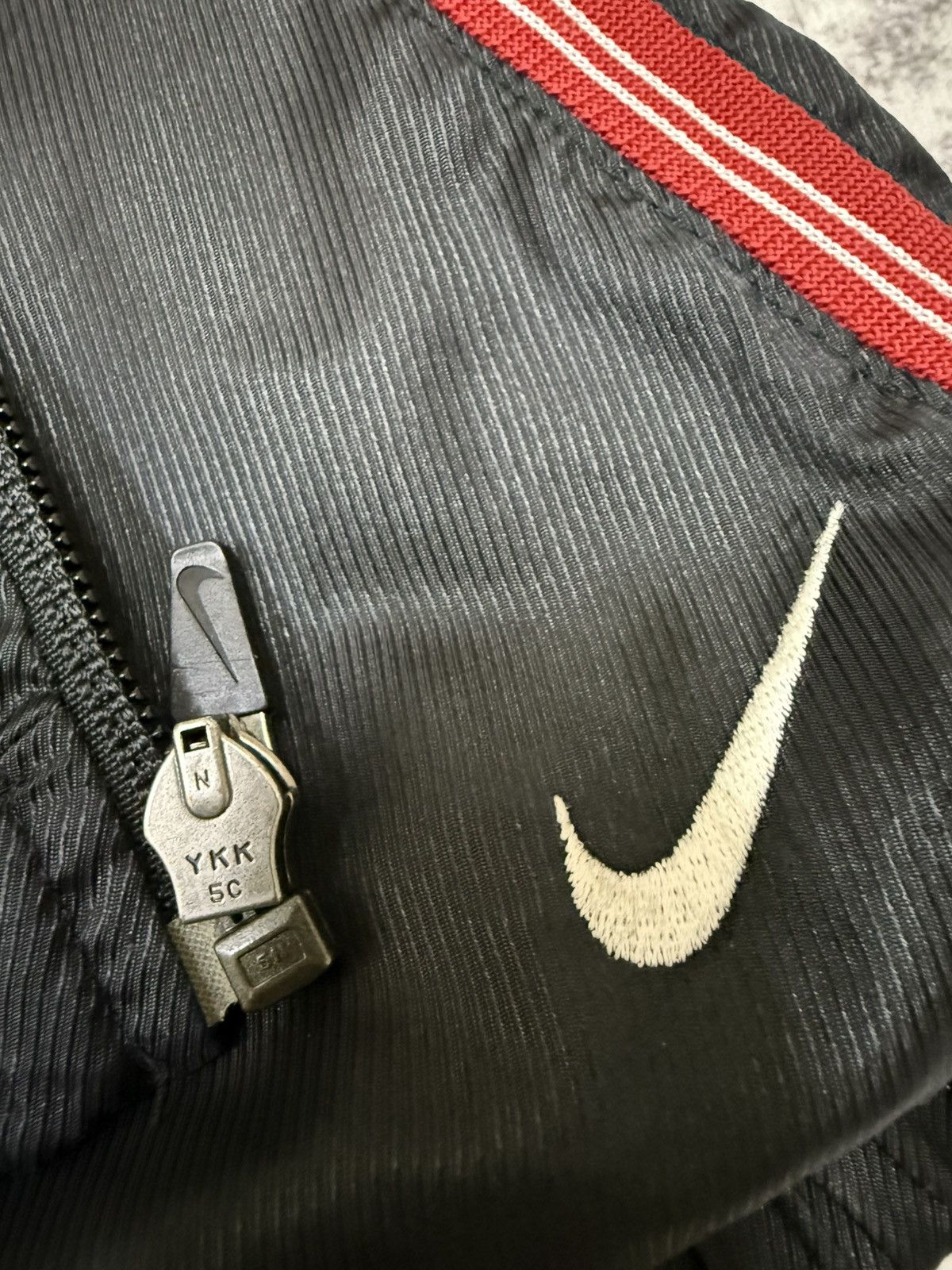 Nike Vintage Nike Swoosh Double Brested Windbreaker Jacket Size US XL / EU 56 / 4 - 10 Thumbnail