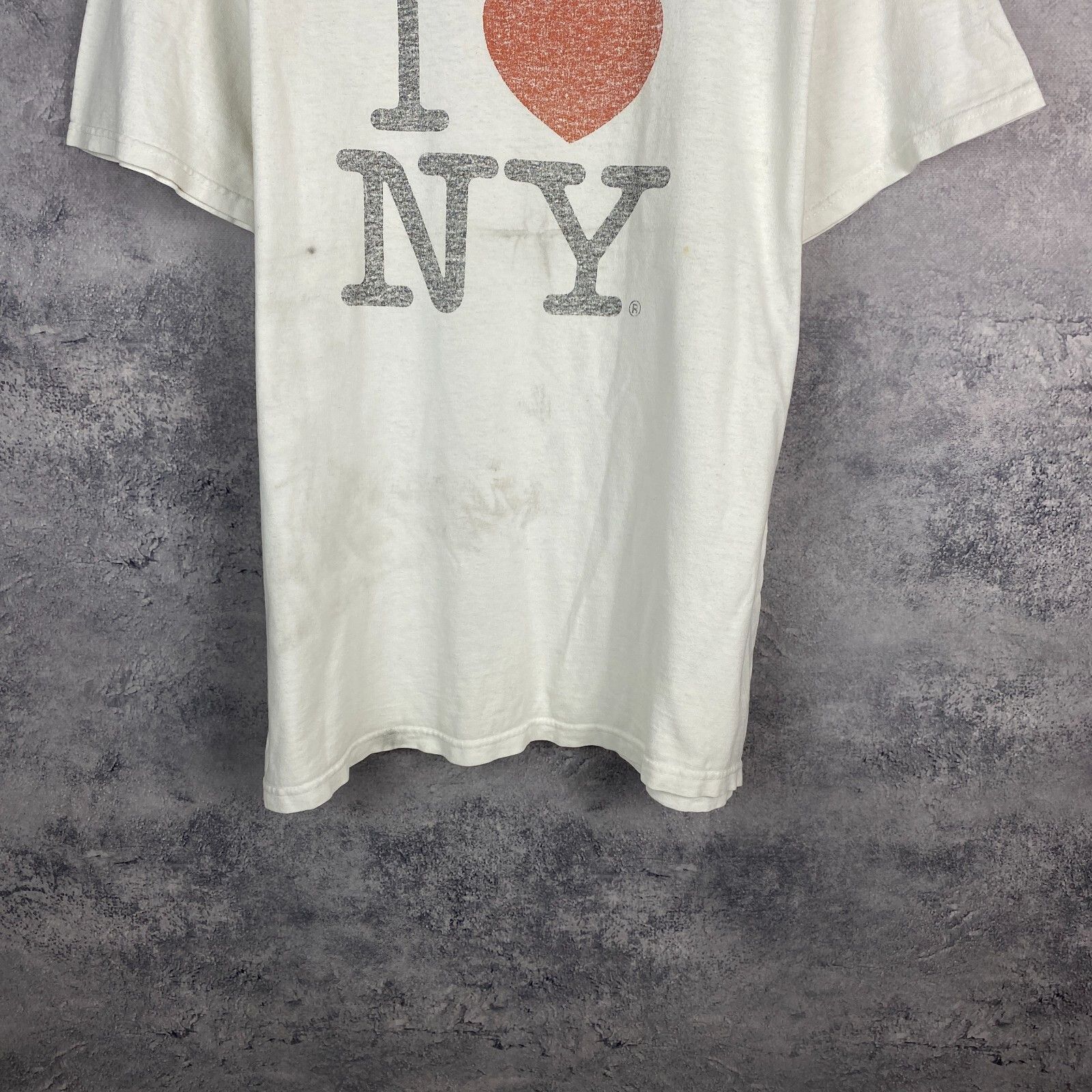 I Love NY I Love NY Tee Men's Size L White Short Sleeve ` Size US L / EU 52-54 / 3 - 3 Thumbnail