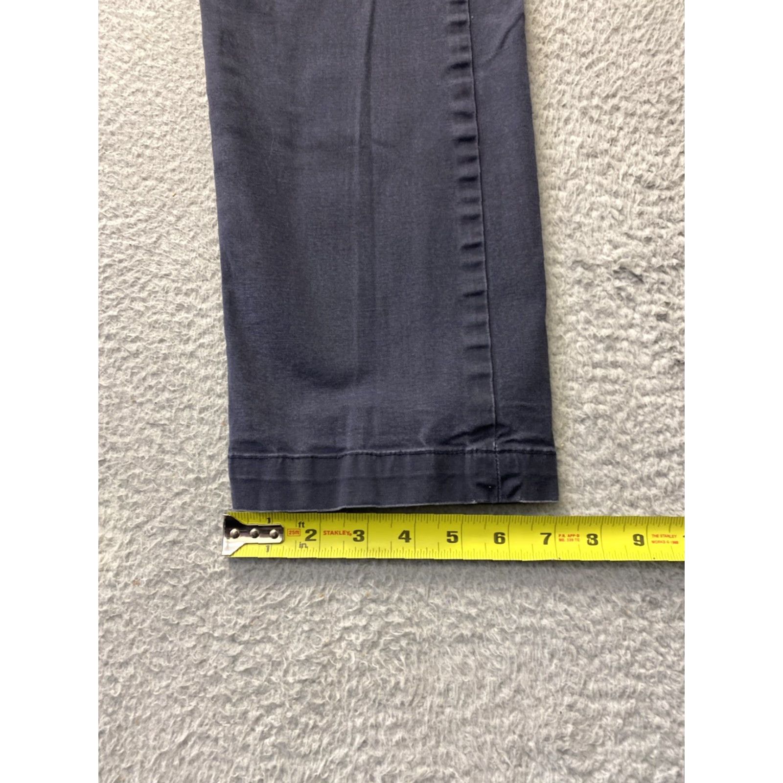 Banana Republic Banana Republic Chino Pants Mens 35x32 Dark Charcoal Skinny Fit Travel Slimming Regular Size Type Pants Mens Size US 35 - 6 Thumbnail