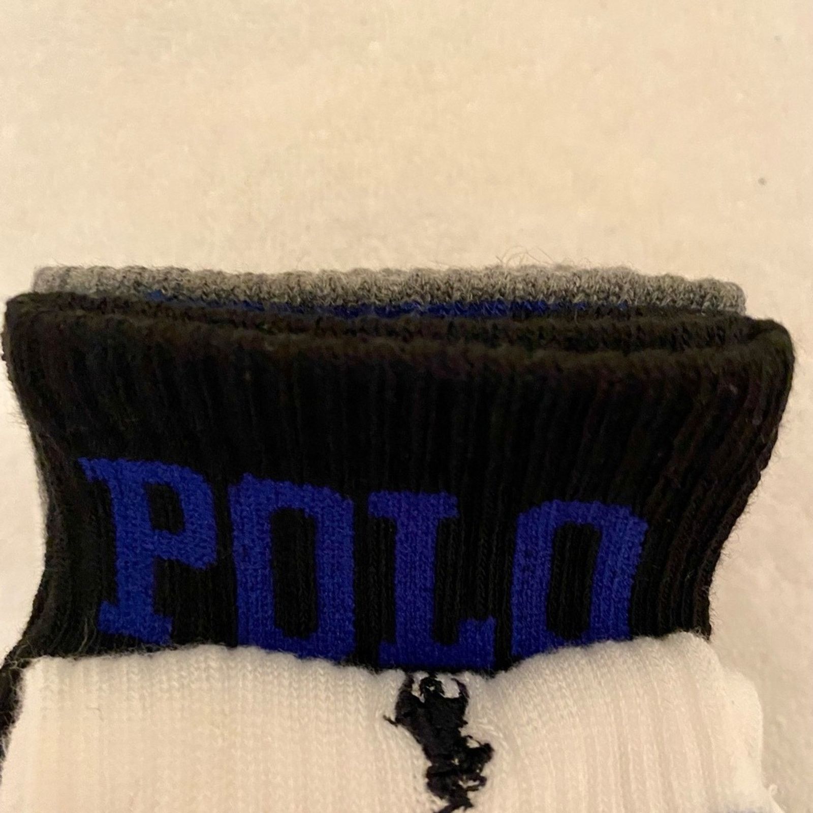 Polo Ralph Lauren Polo Ralph Lauren Men’s 6-Pk. Cushion Quarter Socks Size 32 - 4 Thumbnail