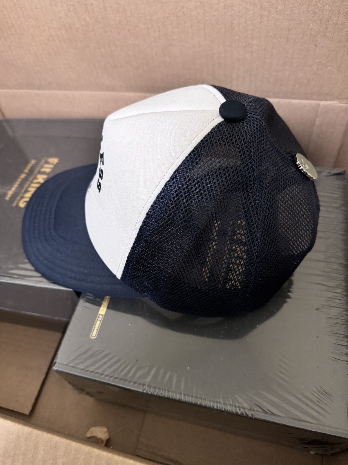 Bape × JJJJound Bape x JJJJound College Mesh Cap Size ONE SIZE - 3 Thumbnail