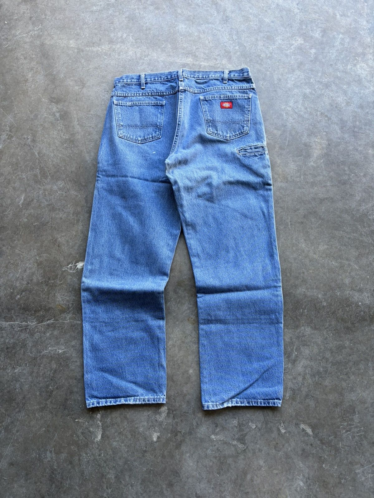 Dickies Dickies Double Knee Vintage Baggy Workwear Denim 1990s Size US 36 / EU 52 - 5 Thumbnail