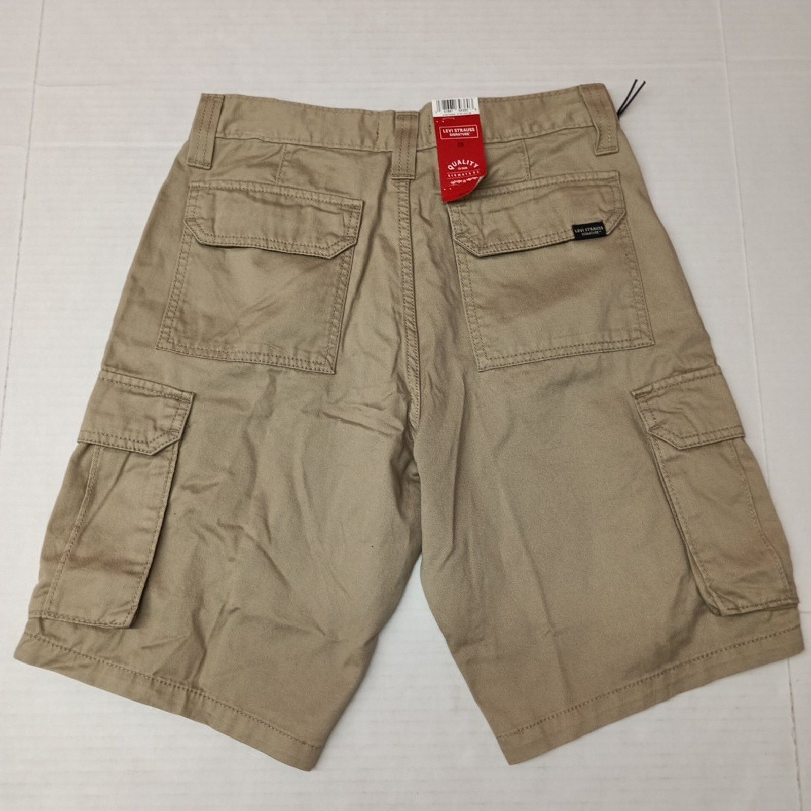 Levi's Levi Strauss Cargo Shorts Mens Size 28 Khaki 10" Ins Relaxed Size US 28 / EU 44 - 5 Thumbnail