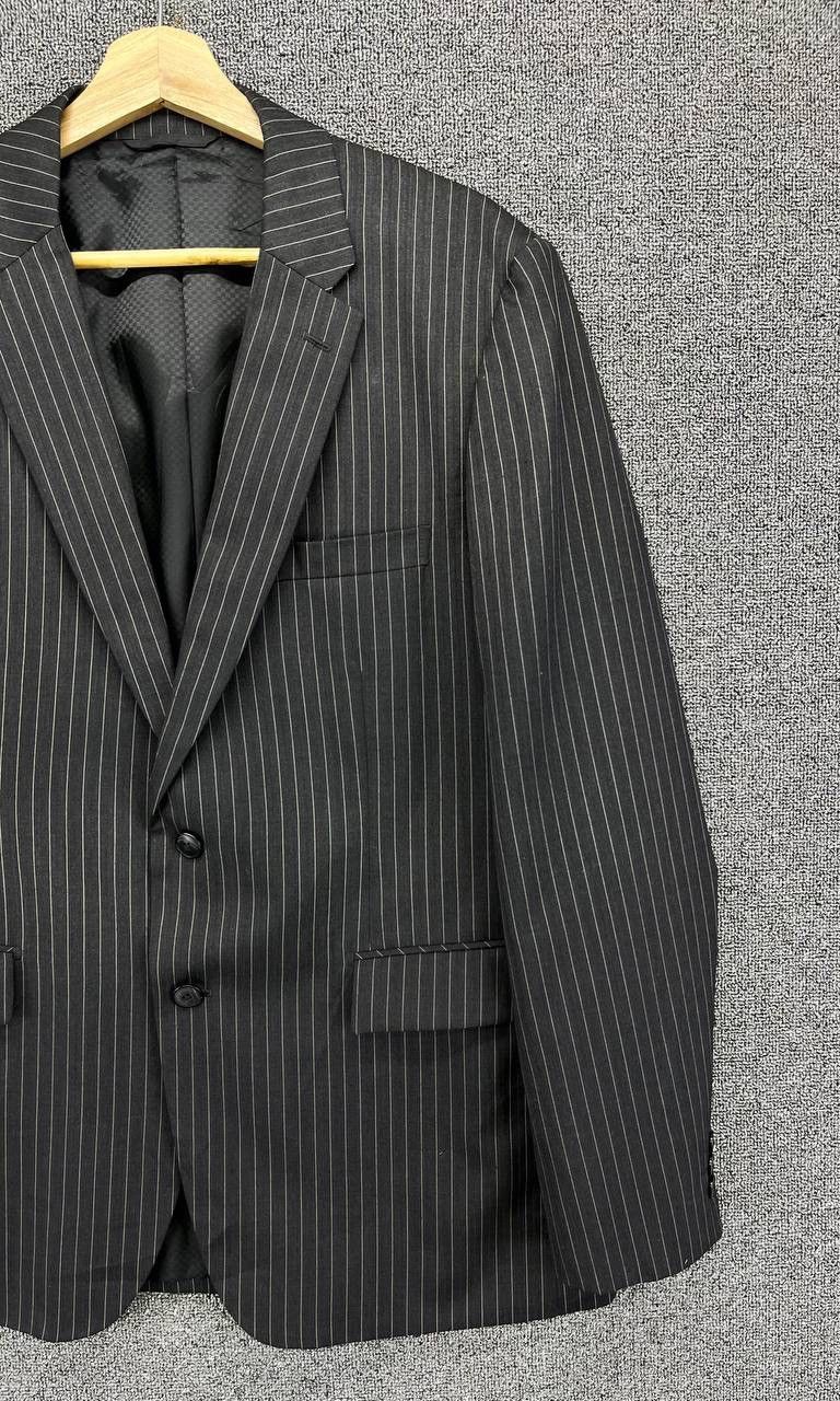 Issey Miyake Issey Miyake Tete Homme Black Wool Blazers Coats Jacket Size US XL / EU 56 / 4 - 4 Thumbnail