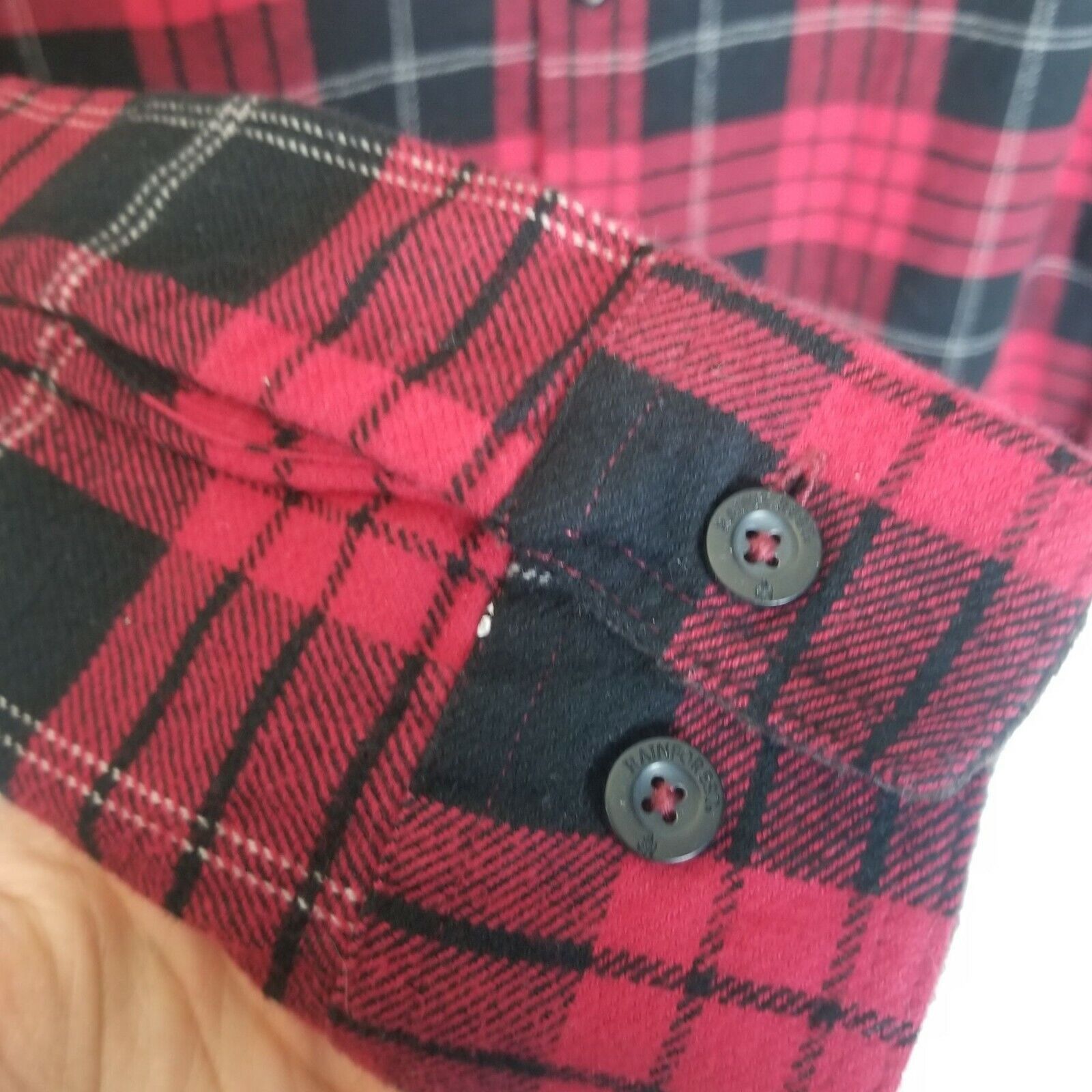 Rainforest Rainforest Mens Plaid Flannel Shirt Size M Gorpcore Outdoor Size US M / EU 48-50 / 2 - 4 Thumbnail