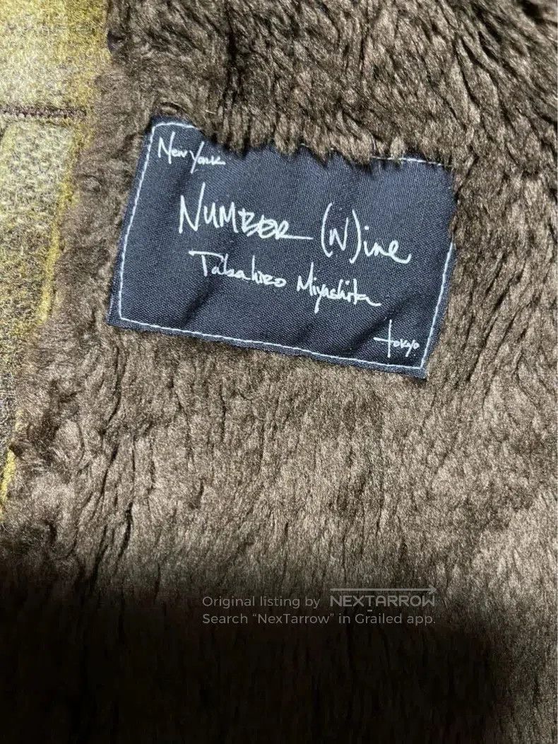 Number (N)ine Number (N)ine 08aw Plaid Coat Jacket. Size US S / EU 44-46 / 1 - 7 Thumbnail