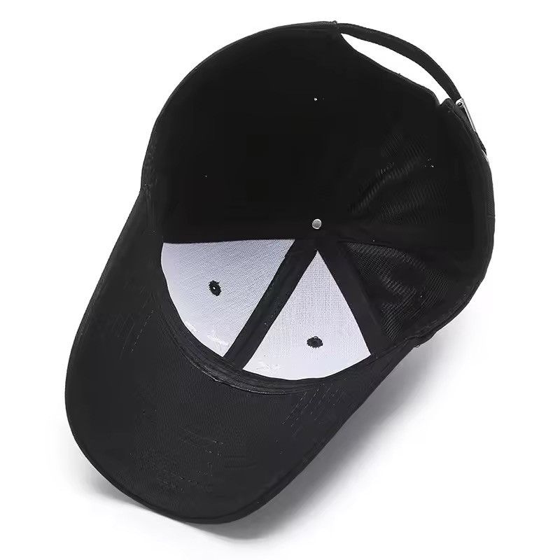 Other Smiling Face Embroidery Casquette Casual Fashion Solid Hat Size ONE SIZE - 3 Thumbnail