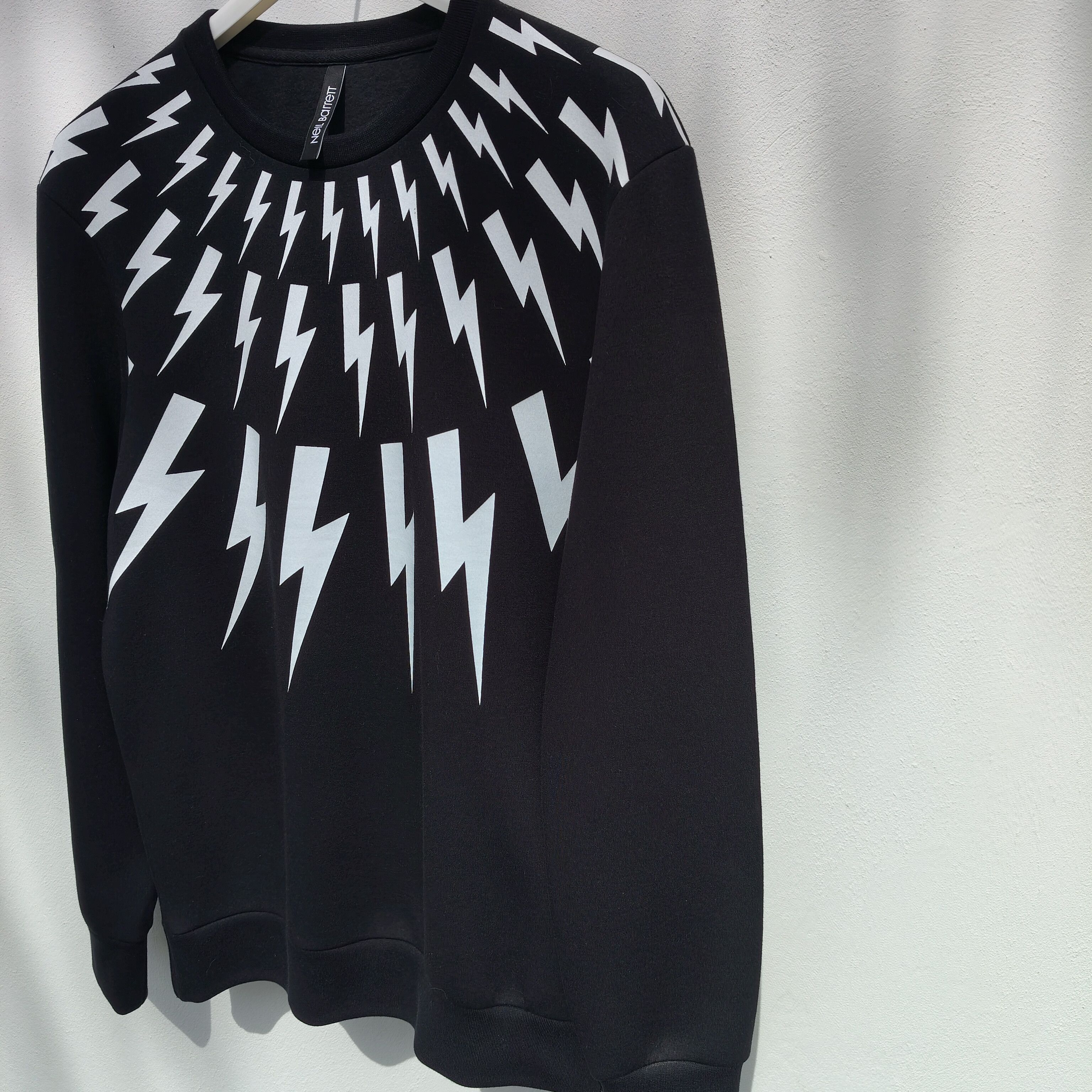 Neil Barrett Lightning bolt print sweatshirt Size US M / EU 48-50 / 2 - 6 Thumbnail