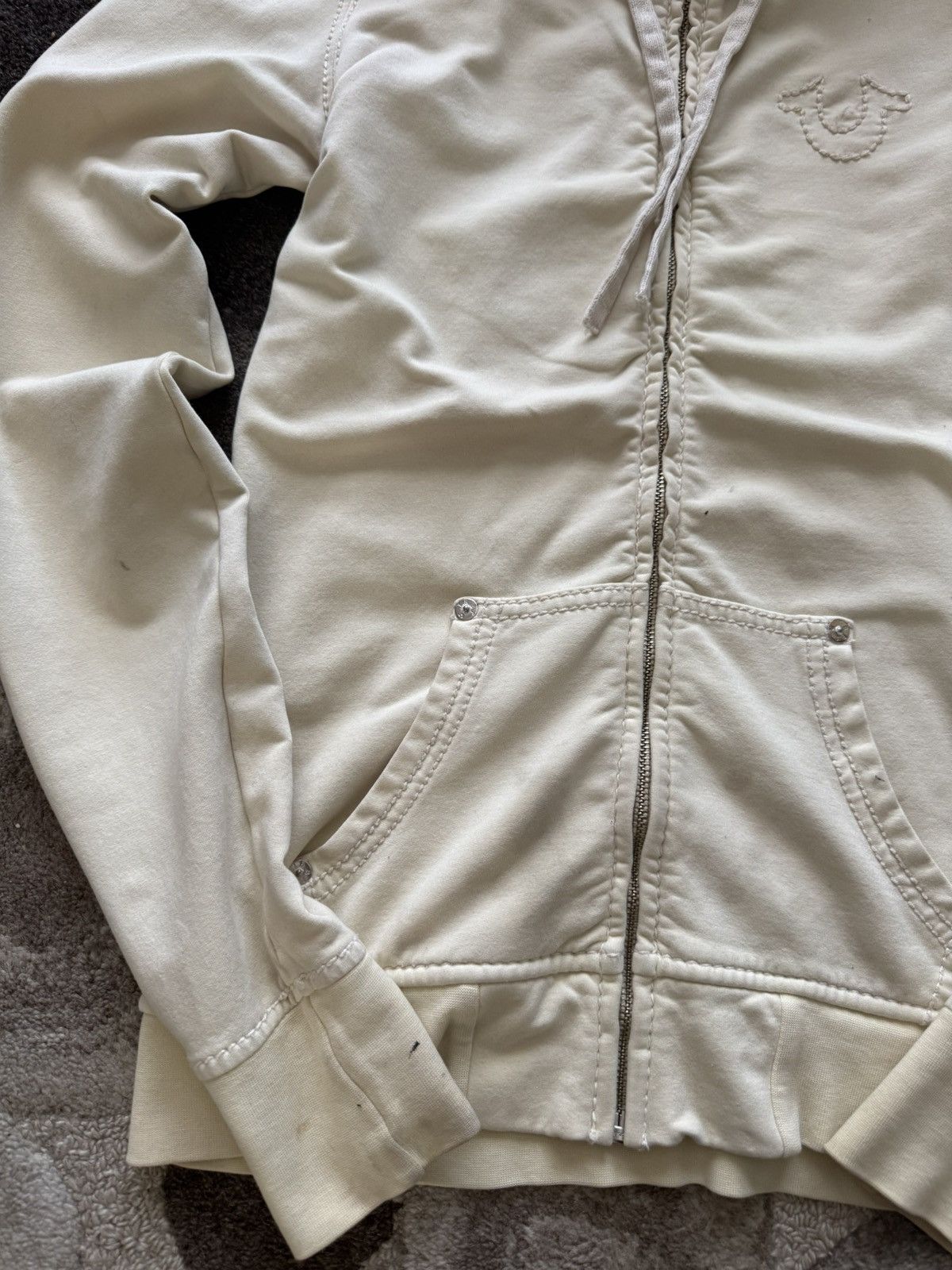 True Religion Women crème True religion Zip up Size S / US 4 / IT 40 - 3 Thumbnail