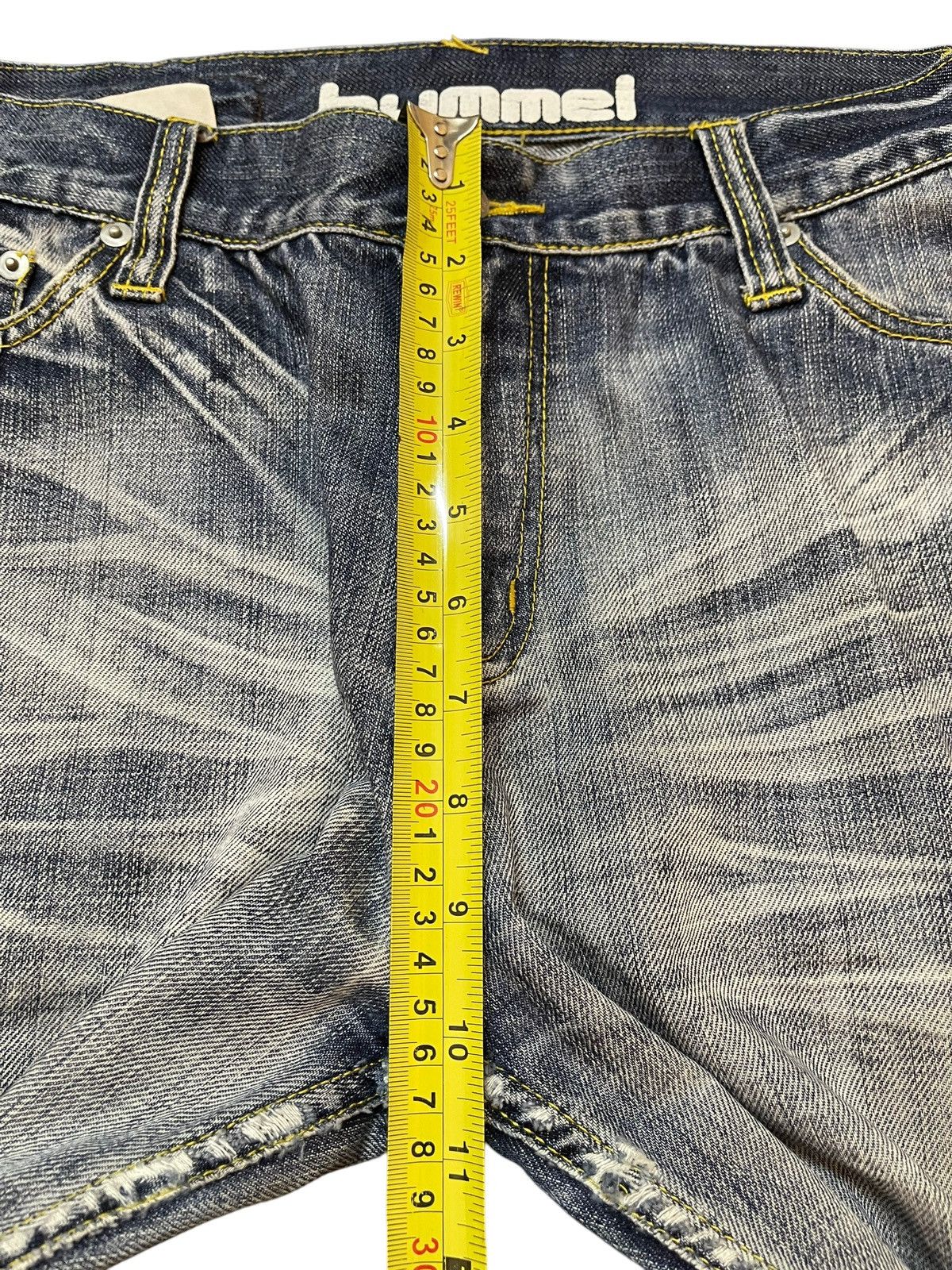 Hummel Vintage Hummel Blue Faded Wash Style Baggy Jeans Size US 32 / EU 48 - 15 Thumbnail