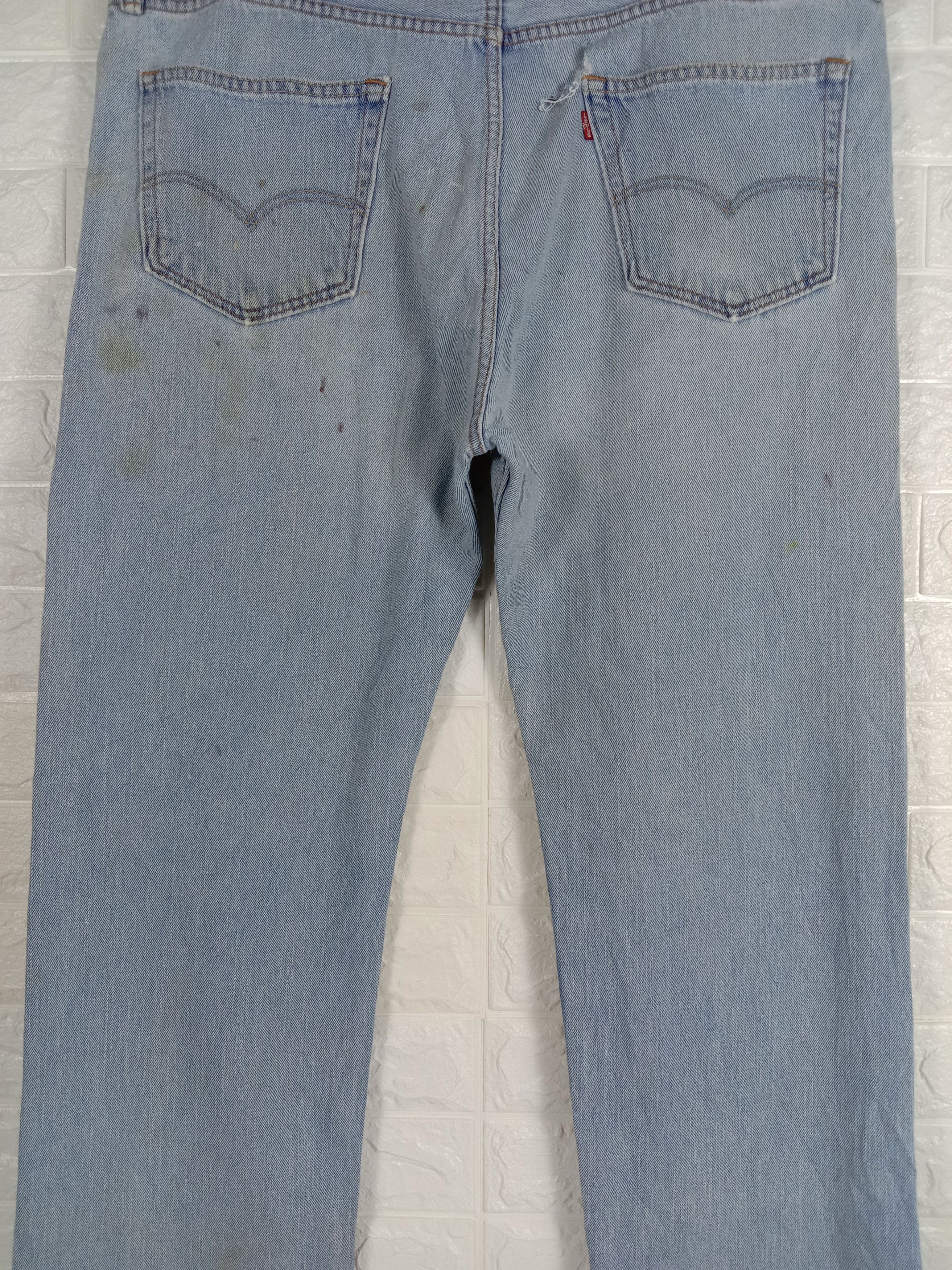 Levi's Vintage Levi's 505 Jeans Light Wash Regular Fit Denim Size US 42 / EU 58 - 7 Thumbnail