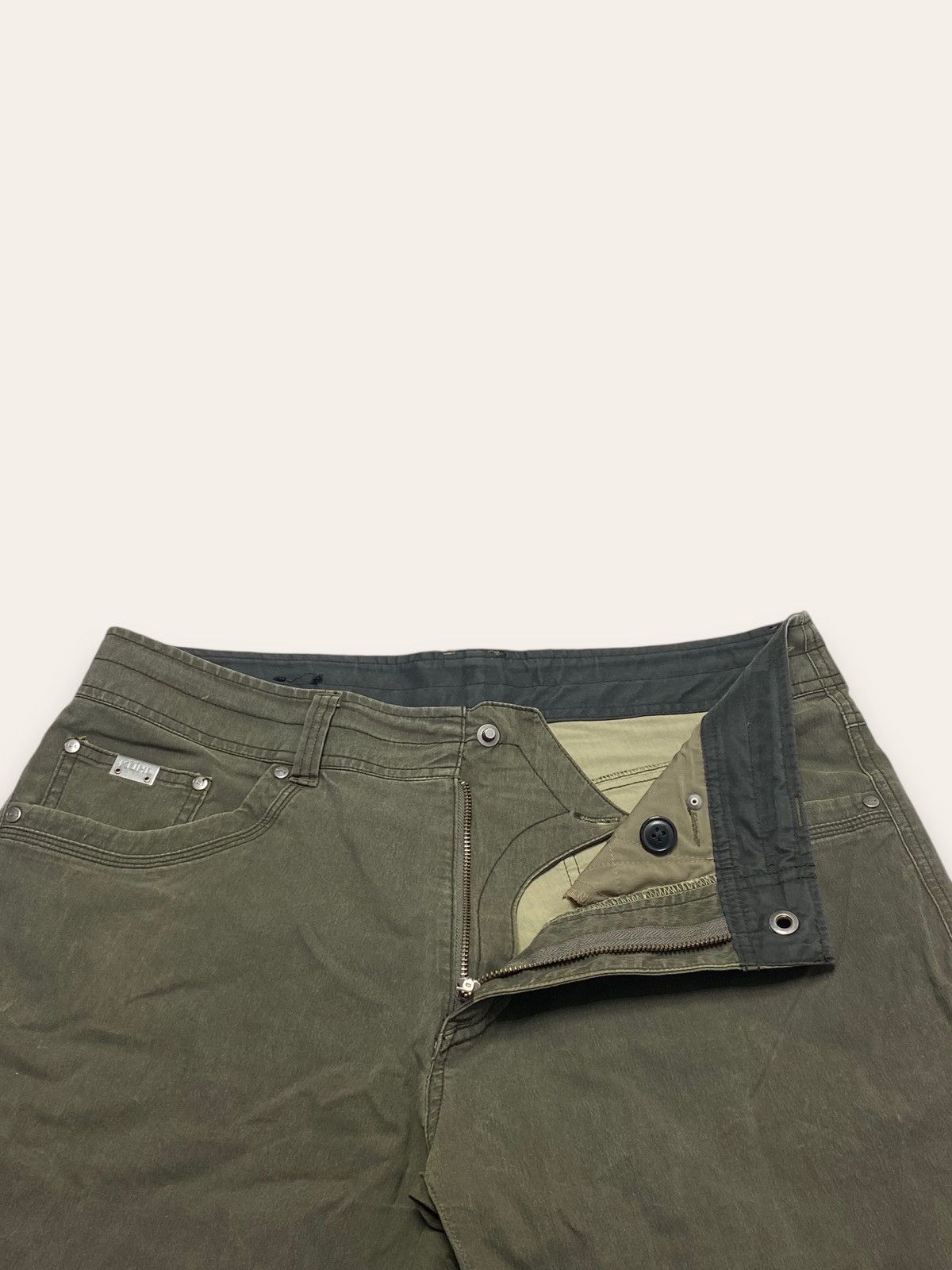 Outdoor Research Vintage KÜHL Olive Trekking Hiking Pants Outdoor Size US 36 / EU 52 - 6 Thumbnail