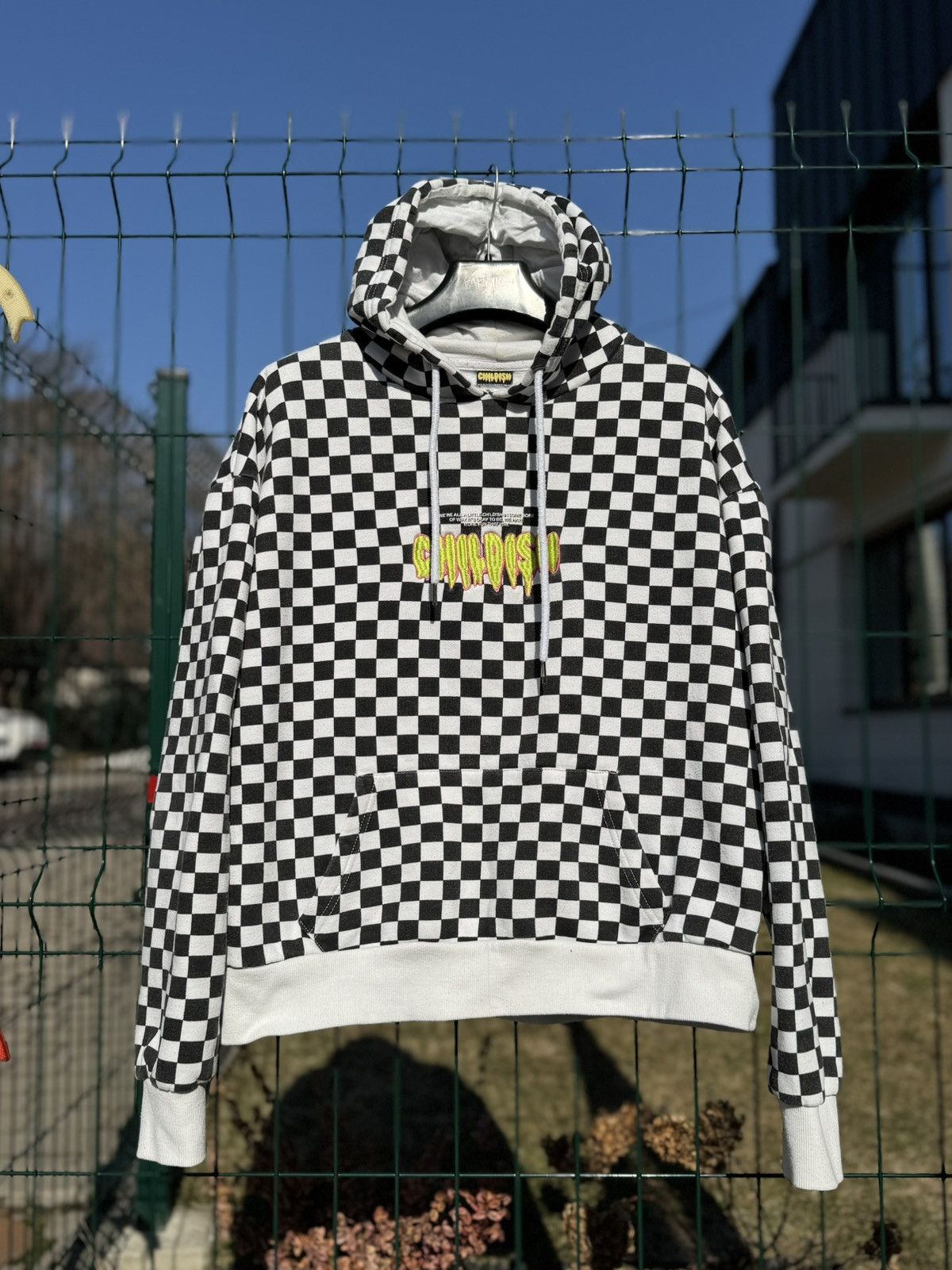 CHILDS Childish 2003 Checkerboard Graphic Hoodie blink 182 Size US M / EU 48-50 / 2 - 1 Thumbnail