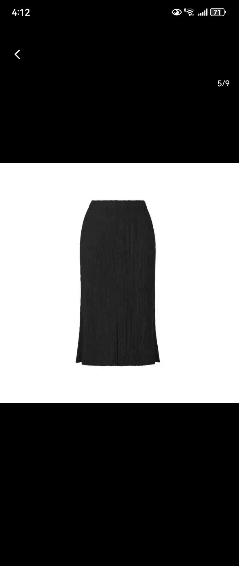 Issey Miyake Issey Miyake Black pleated skirt Size 25" / US 0 / IT 36 - 1 Thumbnail