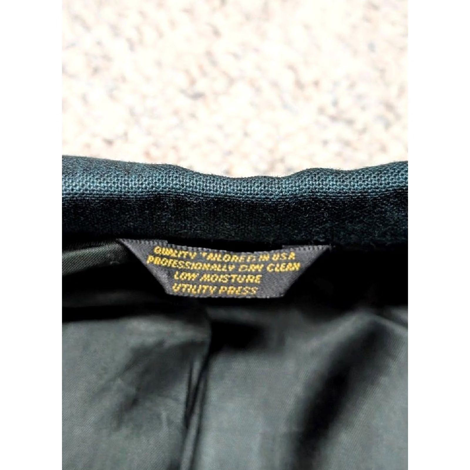 Vintage Palm Beach 1980s 48L Wool Blazer Green USA Made Blazer Men Golf Masters Agusta Vintage BLAZER Size 48R - 8 Thumbnail
