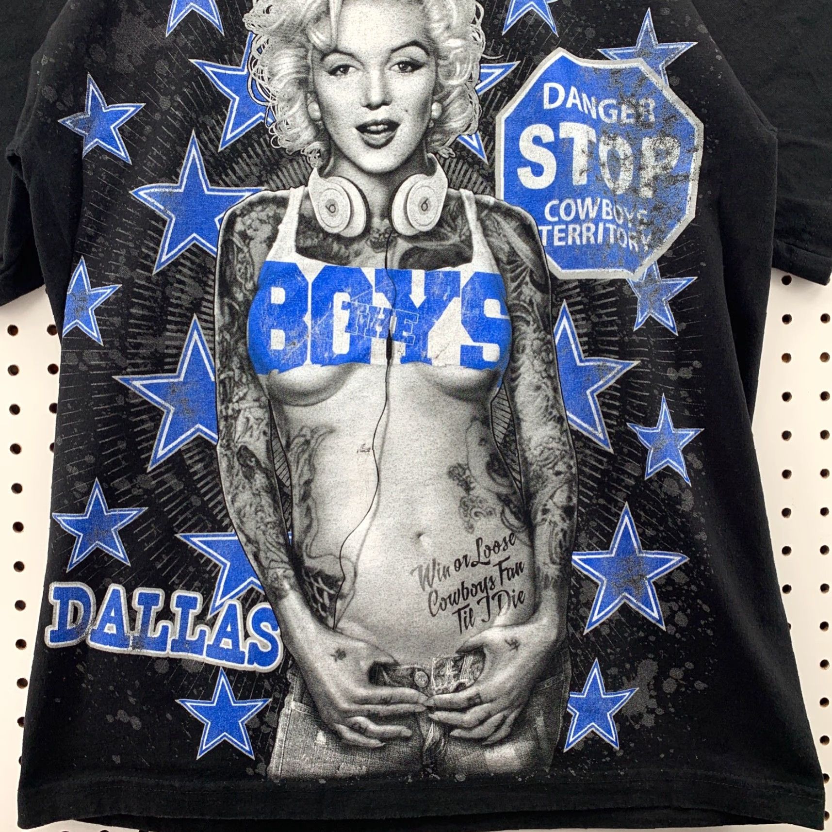 Vintage VINTAGE 5 Pro Marilyn Monroe Music T-Shirt Mens Medium Black Short Sleeve Crew Neck Size US M / EU 48-50 / 2 - 6 Thumbnail