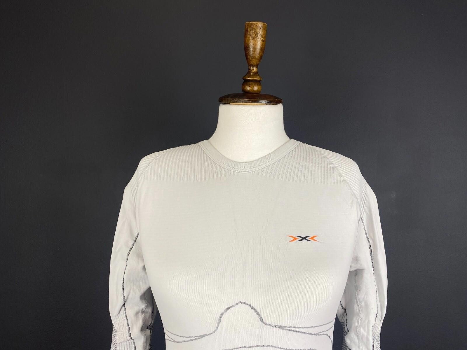 Designer X-Bionic White Long Sleeve Top Jersey Thermo Short Size S/M Size M / US 6-8 / IT 42-44 - 2 Thumbnail