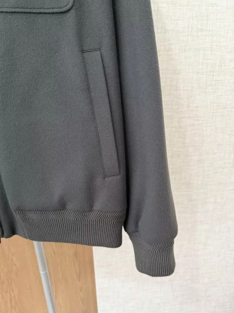 Loro Piana LORO PIANA Excellent classic pilot's lamma jacket Size US XL / EU 56 / 4 - 3 Thumbnail