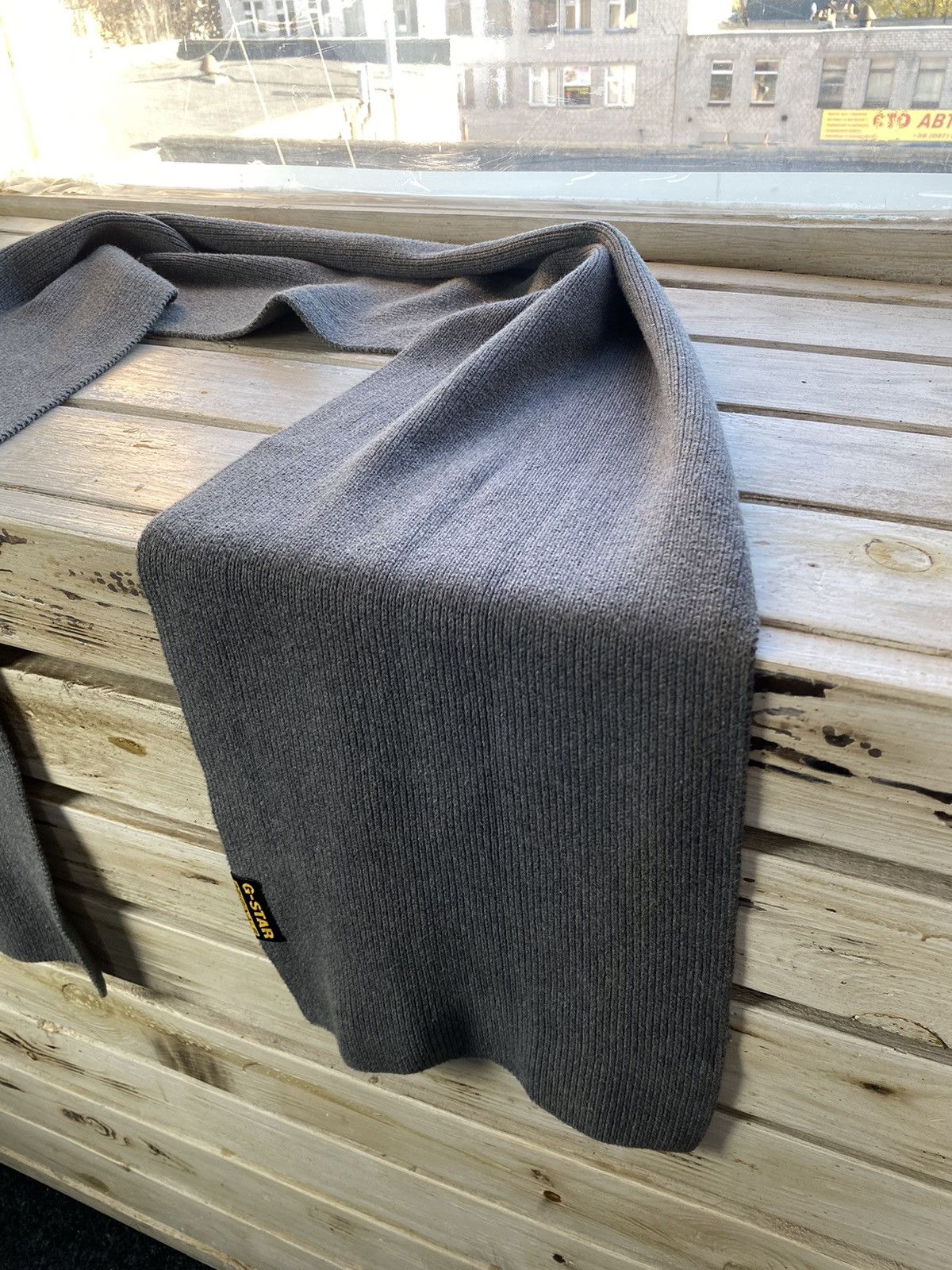 G-Star Vintage 90s G-Star Raw BIG LOGO Scarf Size ONE SIZE - 5 Thumbnail