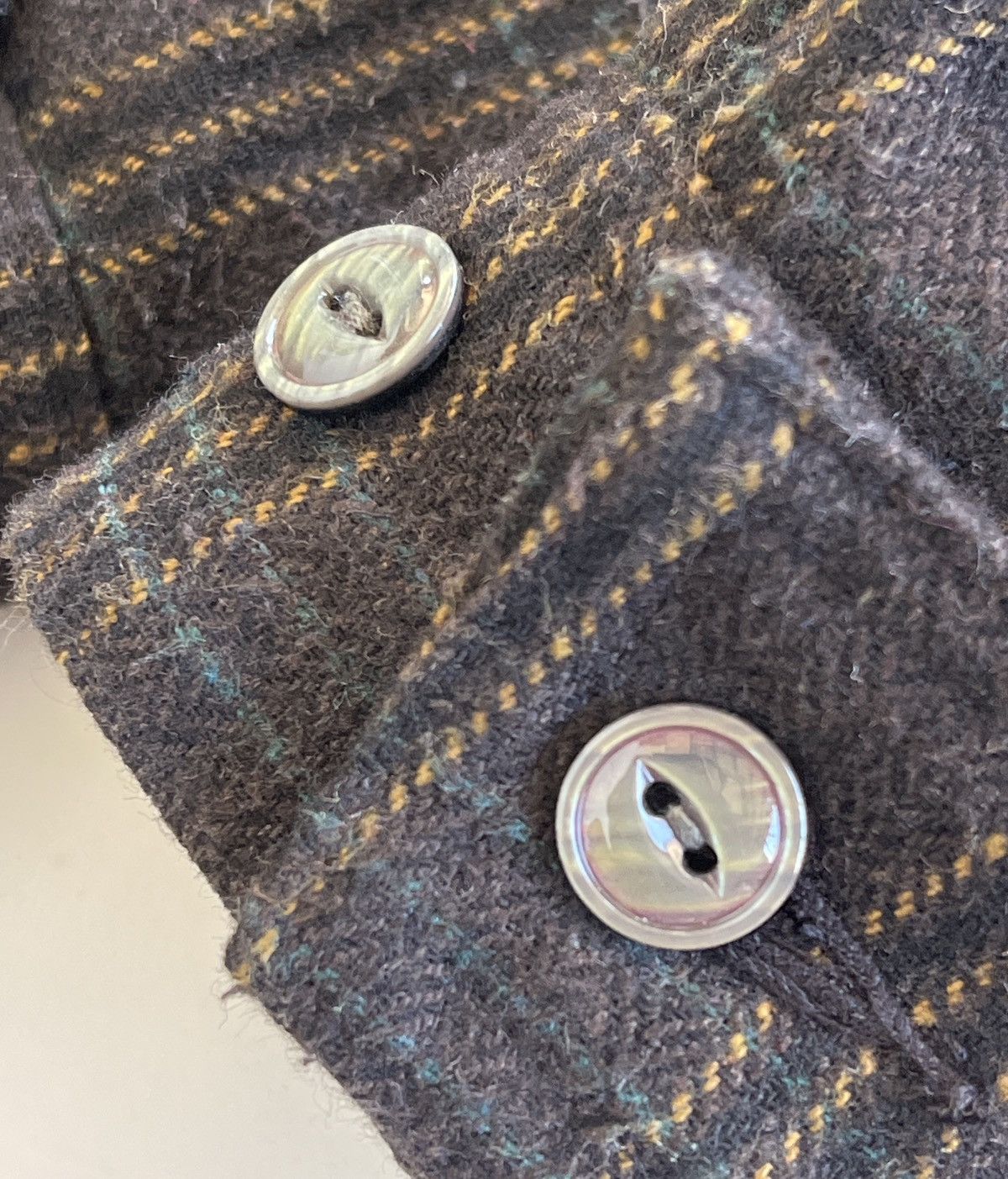 Japanese Brand The Skunks Backers Wool Plaid Blouson Jacket Size US M / EU 48-50 / 2 - 6 Thumbnail