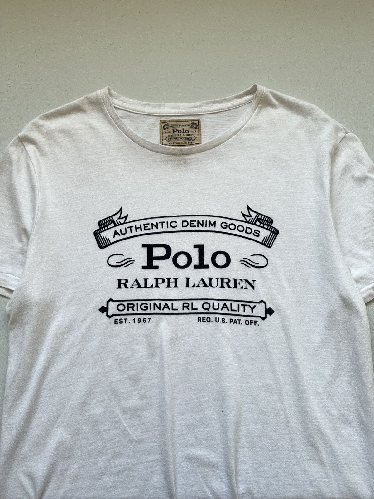 Polo Ralph Lauren Polo Ralph Lauren Streetwear Box Logo Tee Size US M / EU 48-50 / 2 - 5 Thumbnail