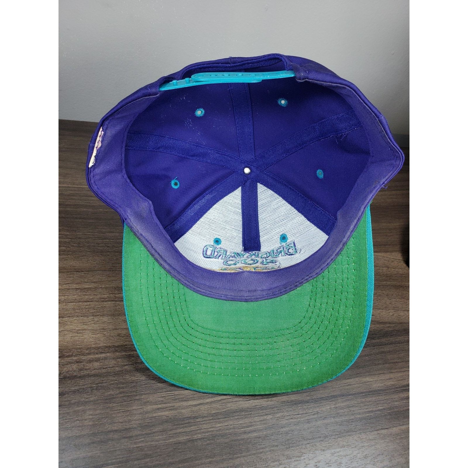 Logo 7 × Vintage Vintage NASCAR 1995 Brickyard 400 Racing Snapback Hat Cap Size ONE SIZE - 7 Thumbnail