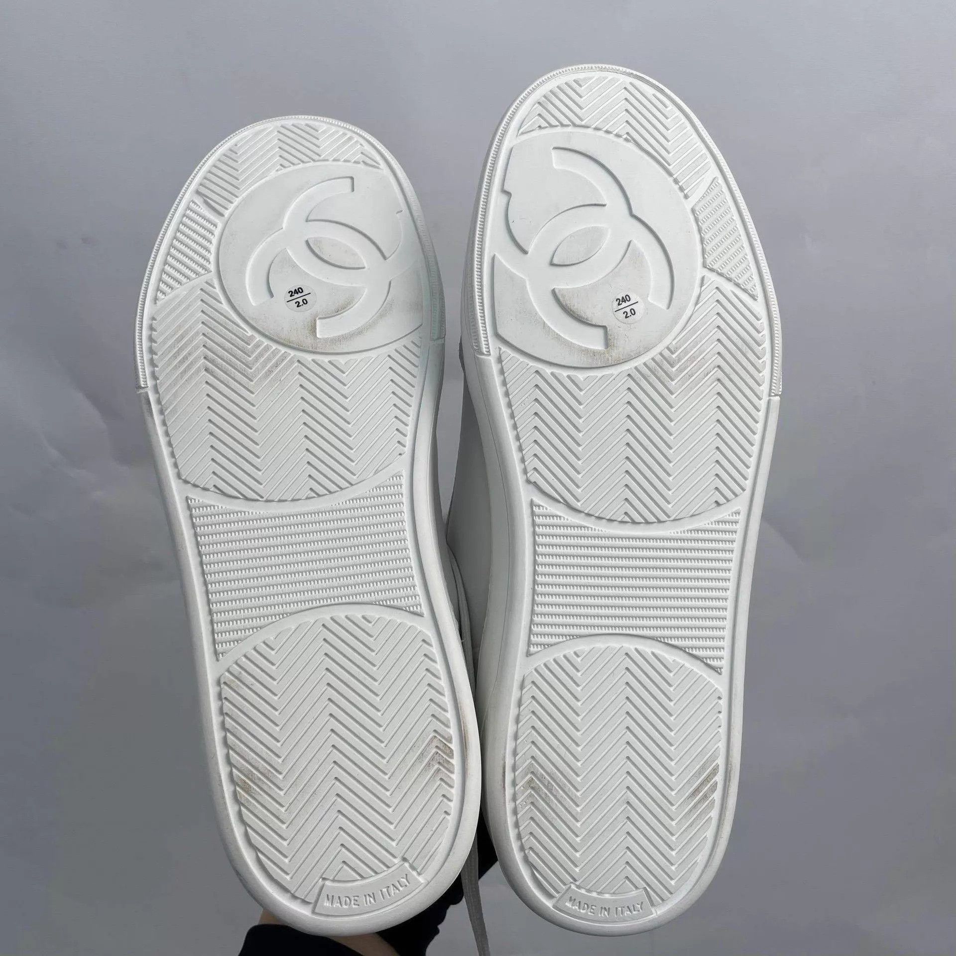 Chanel Chanel Leather White Flats 38.5 Size US 8 / IT 38 - 2 Thumbnail