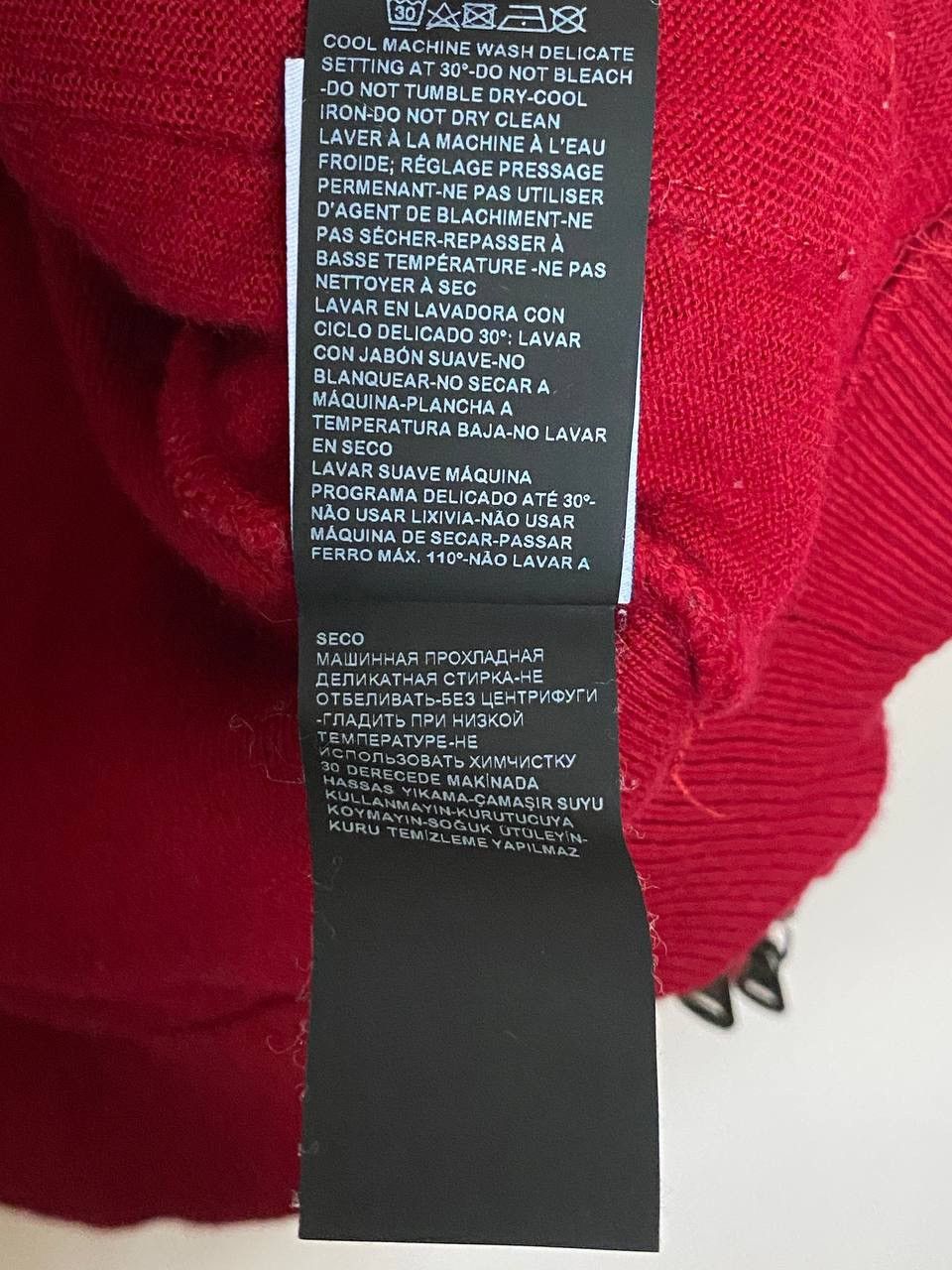 Paul & Shark RRP 530$ PAUL& SHARK WOOL FULL ZIP SWEATER WITH ICONIC BADGE Size US M / EU 48-50 / 2 - 13 Thumbnail