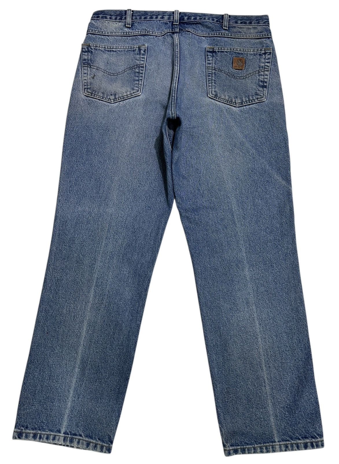 Carhartt Vintage CARHARTT Sand Wash Blue Jeans Size US 38 / EU 54 - 2 Thumbnail